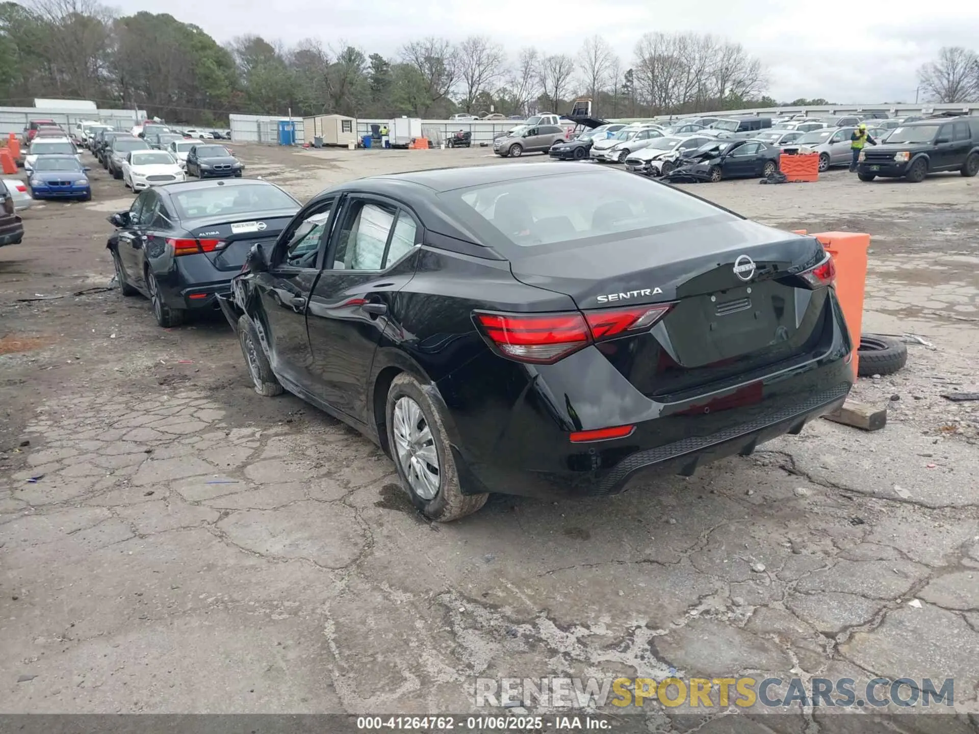 3 Photograph of a damaged car 3N1AB8BV7SY218700 NISSAN SENTRA 2025