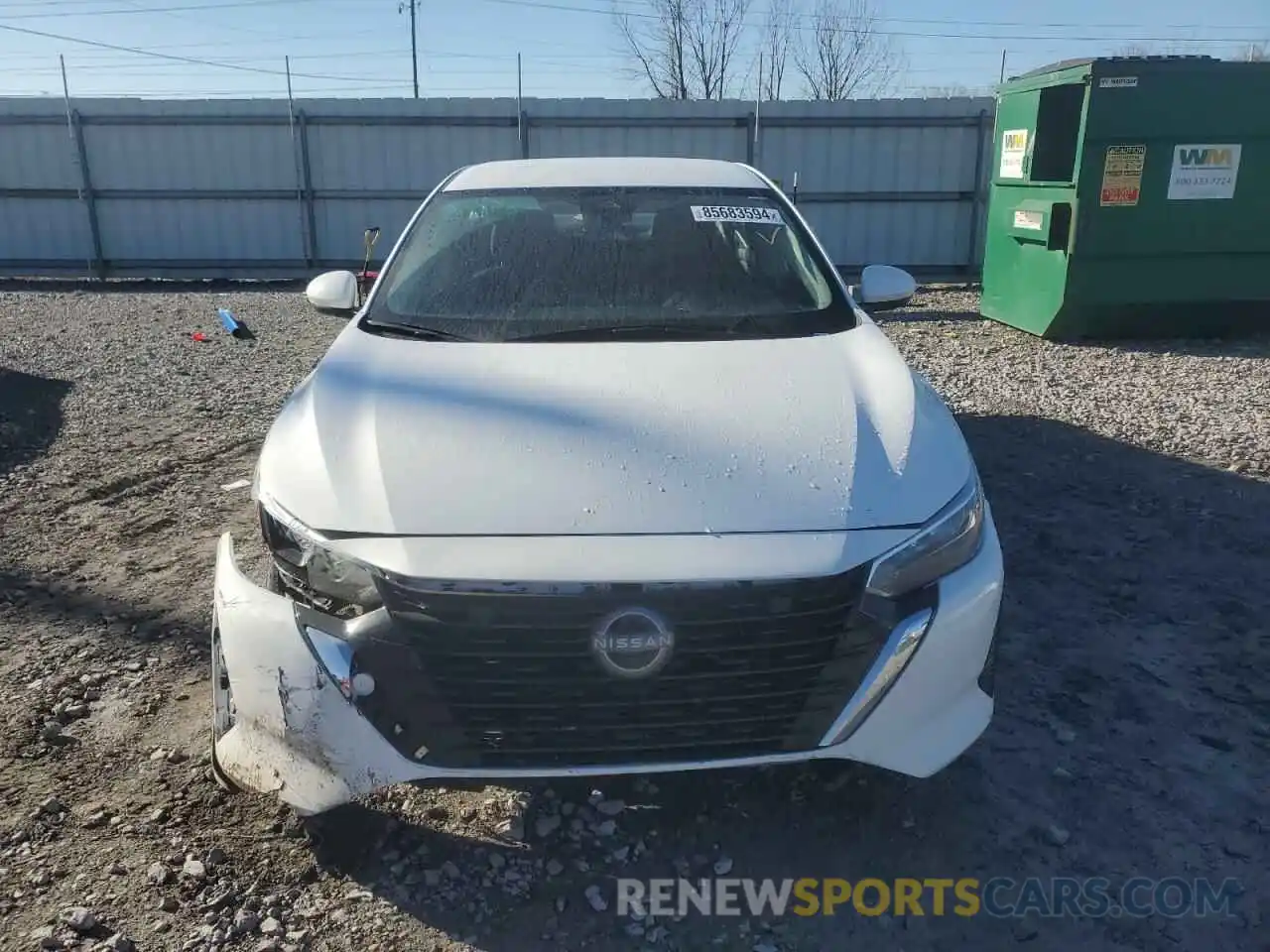 5 Photograph of a damaged car 3N1AB8BV7SY225176 NISSAN SENTRA 2025