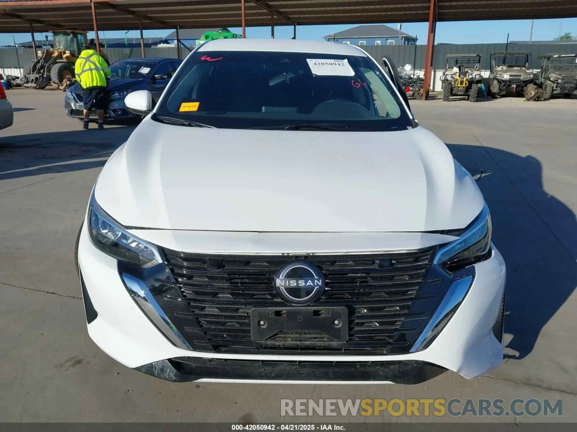 13 Photograph of a damaged car 3N1AB8BV7SY267055 NISSAN SENTRA 2025