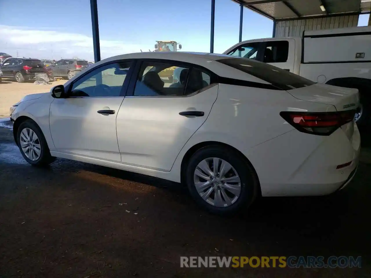 2 Photograph of a damaged car 3N1AB8BV7SY287466 NISSAN SENTRA 2025