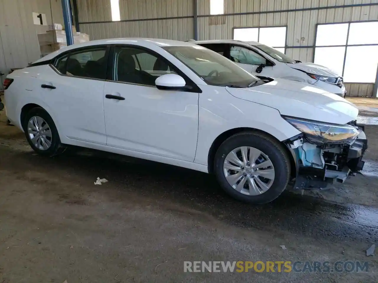 4 Photograph of a damaged car 3N1AB8BV7SY287466 NISSAN SENTRA 2025