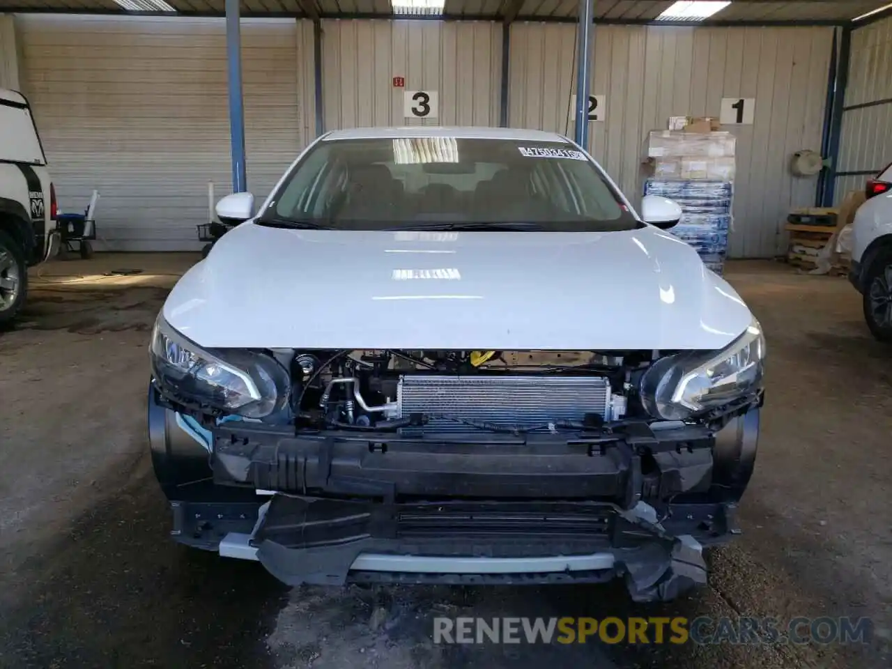 5 Photograph of a damaged car 3N1AB8BV7SY287466 NISSAN SENTRA 2025