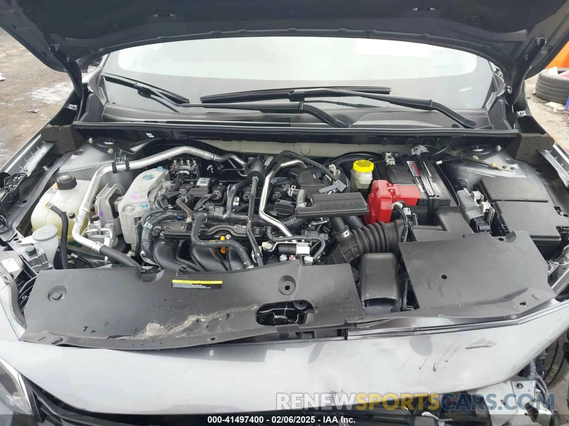 10 Photograph of a damaged car 3N1AB8BV8SY207303 NISSAN SENTRA 2025
