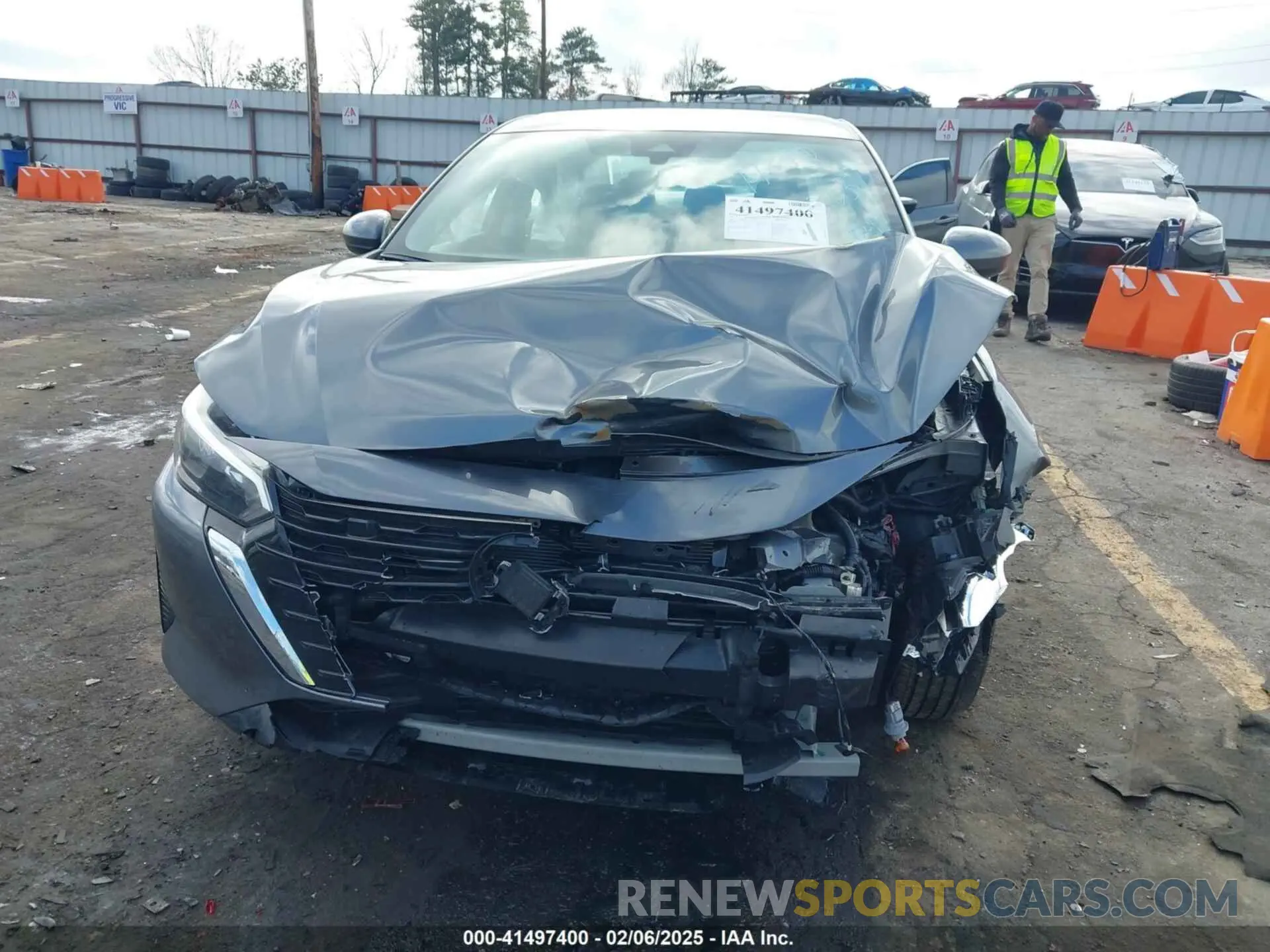 12 Photograph of a damaged car 3N1AB8BV8SY207303 NISSAN SENTRA 2025