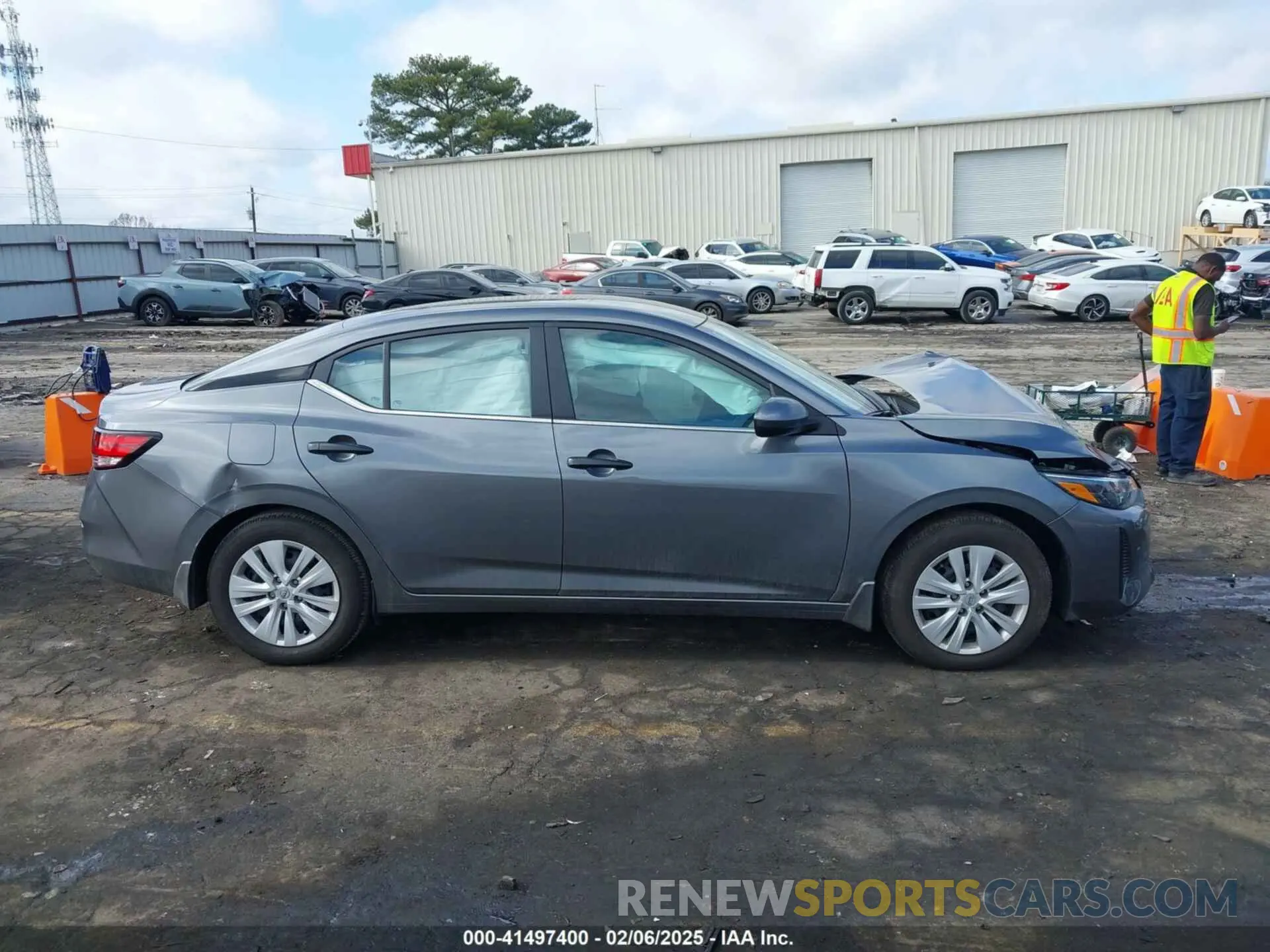 13 Photograph of a damaged car 3N1AB8BV8SY207303 NISSAN SENTRA 2025