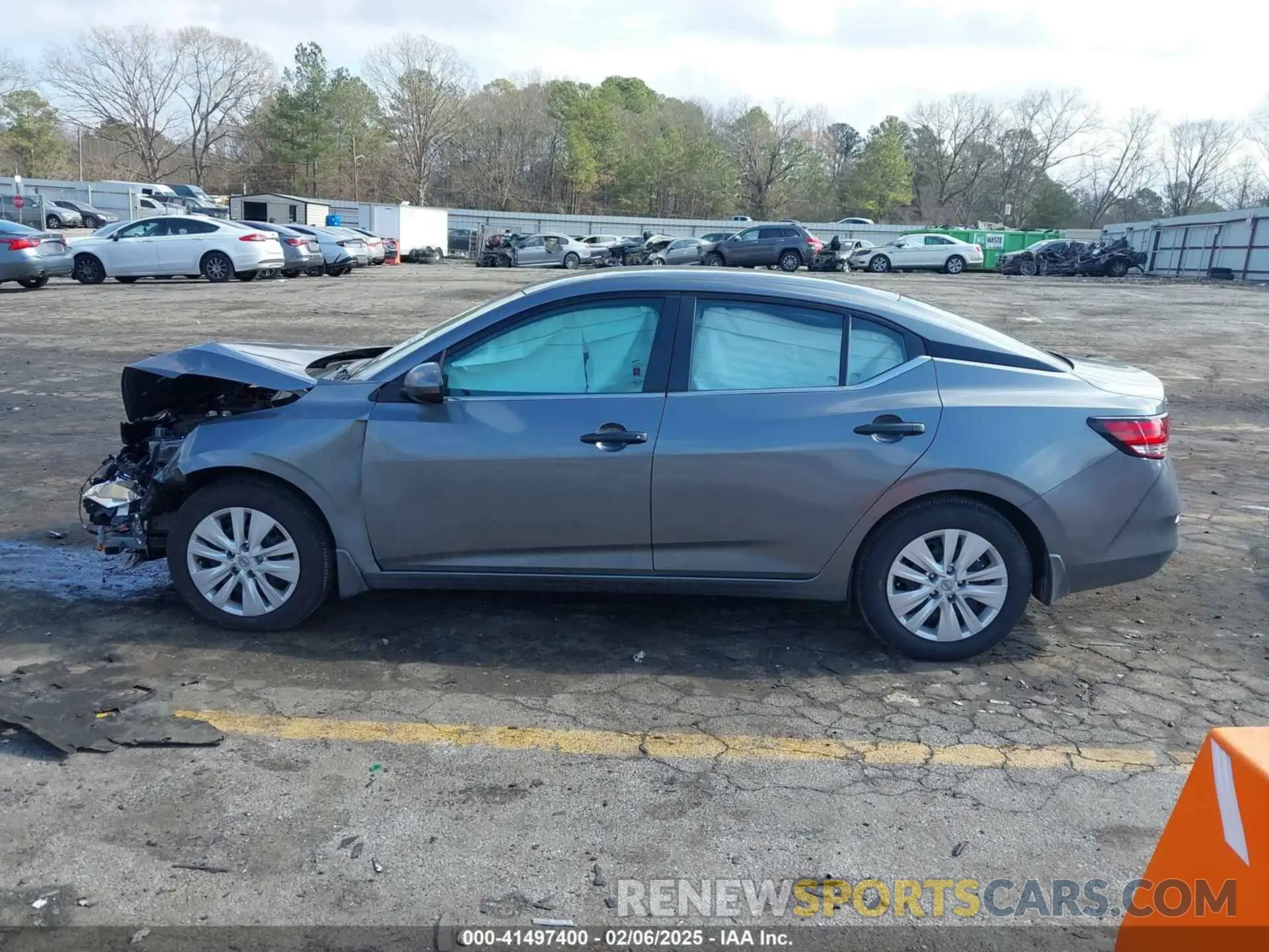 14 Photograph of a damaged car 3N1AB8BV8SY207303 NISSAN SENTRA 2025