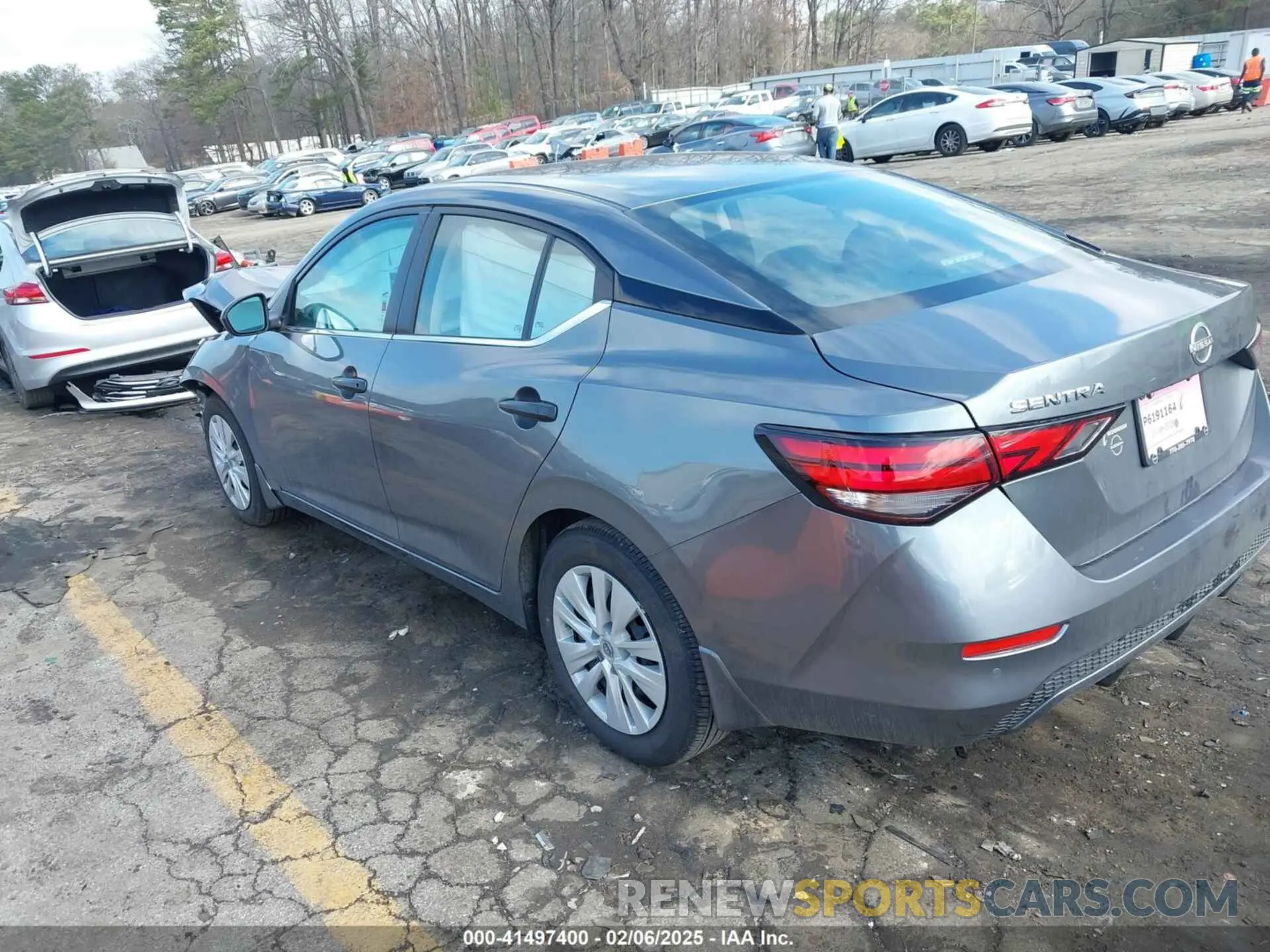 3 Photograph of a damaged car 3N1AB8BV8SY207303 NISSAN SENTRA 2025
