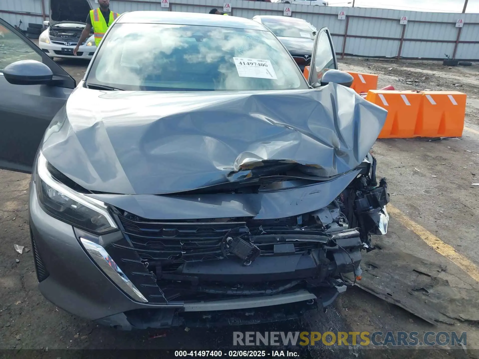 6 Photograph of a damaged car 3N1AB8BV8SY207303 NISSAN SENTRA 2025