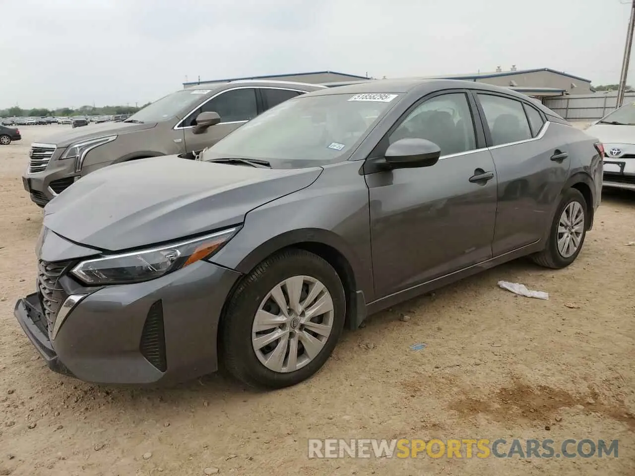 1 Photograph of a damaged car 3N1AB8BV8SY222867 NISSAN SENTRA 2025