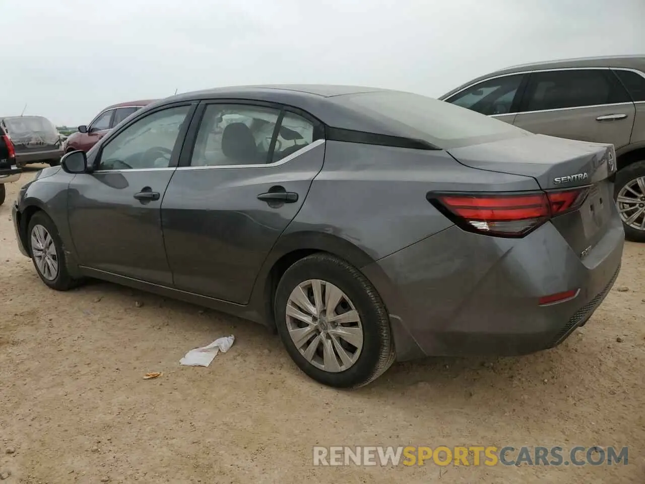 2 Photograph of a damaged car 3N1AB8BV8SY222867 NISSAN SENTRA 2025