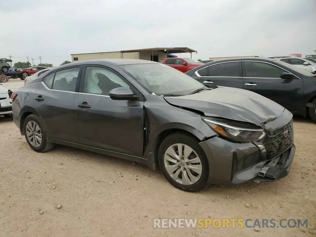 4 Photograph of a damaged car 3N1AB8BV8SY222867 NISSAN SENTRA 2025