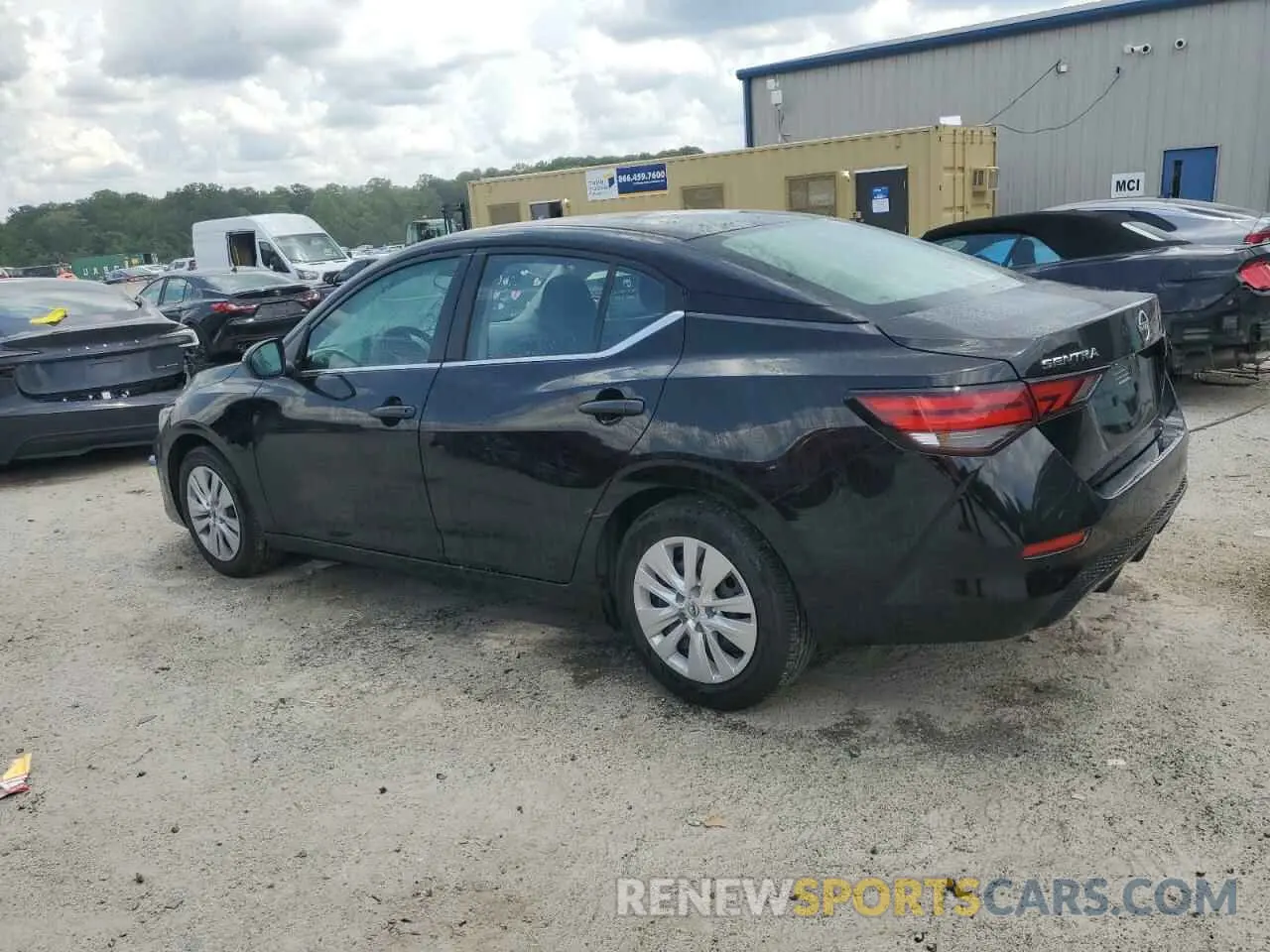 2 Photograph of a damaged car 3N1AB8BV8SY230046 NISSAN SENTRA 2025