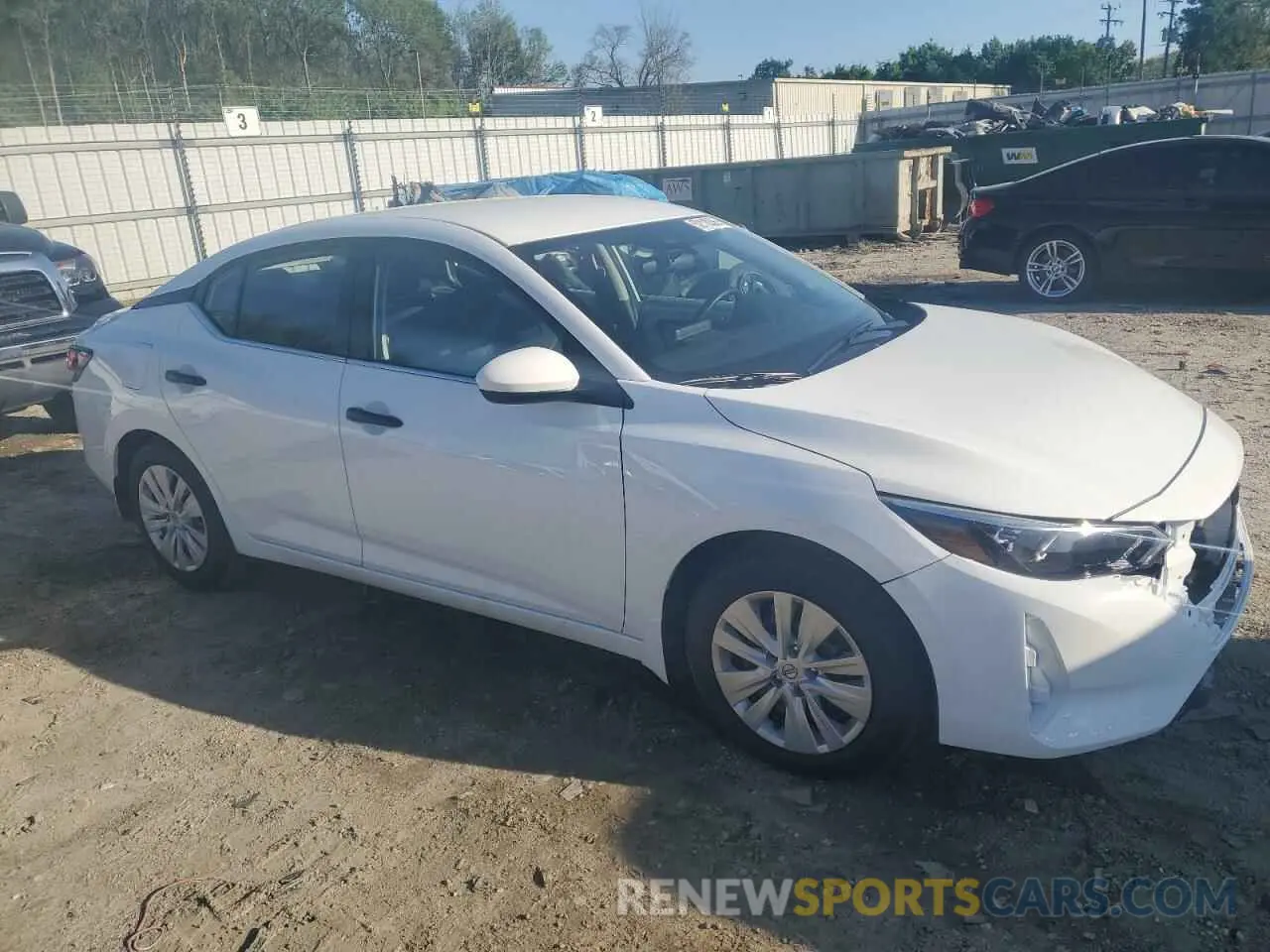 4 Photograph of a damaged car 3N1AB8BV8SY288089 NISSAN SENTRA 2025