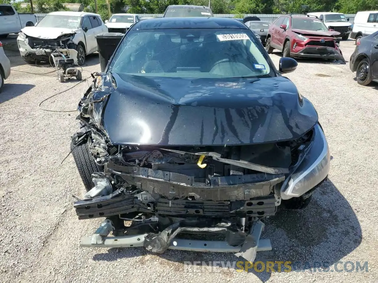 5 Photograph of a damaged car 3N1AB8BV8SY292904 NISSAN SENTRA 2025