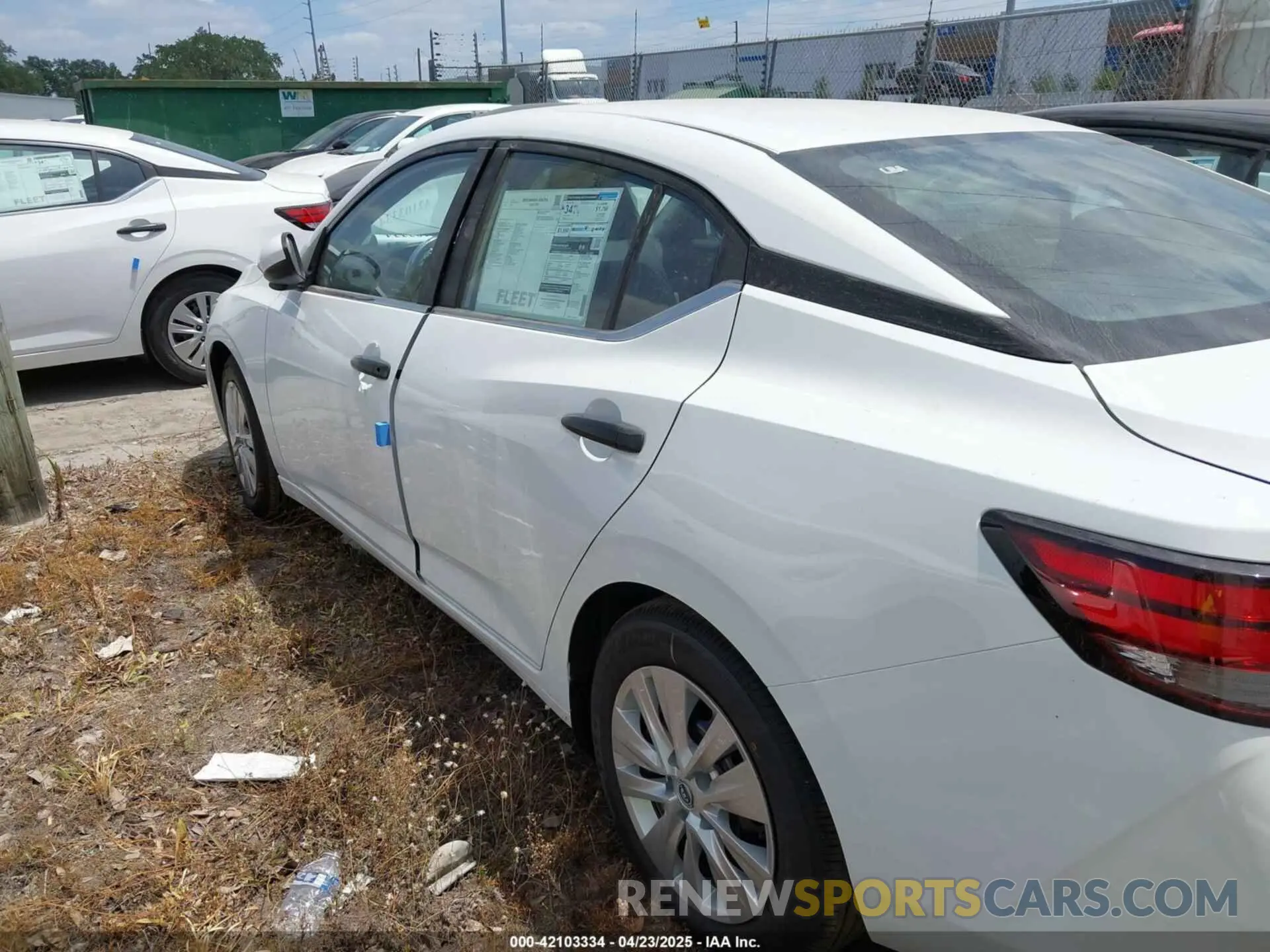 14 Photograph of a damaged car 3N1AB8BV8SY319289 NISSAN SENTRA 2025