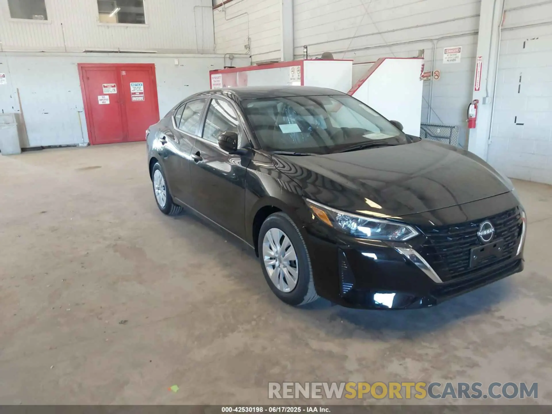 1 Photograph of a damaged car 3N1AB8BV8SY323570 NISSAN SENTRA 2025