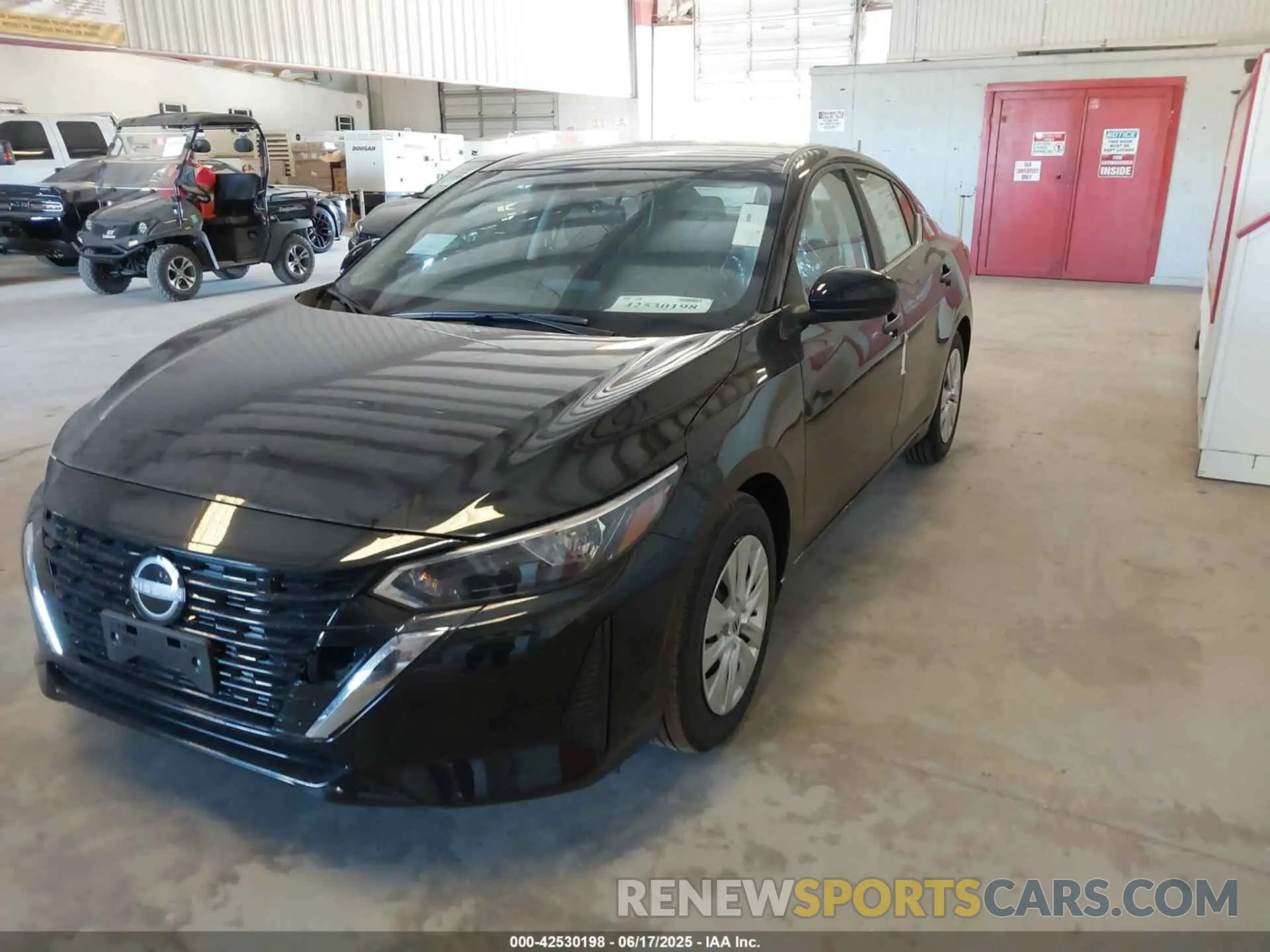 2 Photograph of a damaged car 3N1AB8BV8SY323570 NISSAN SENTRA 2025