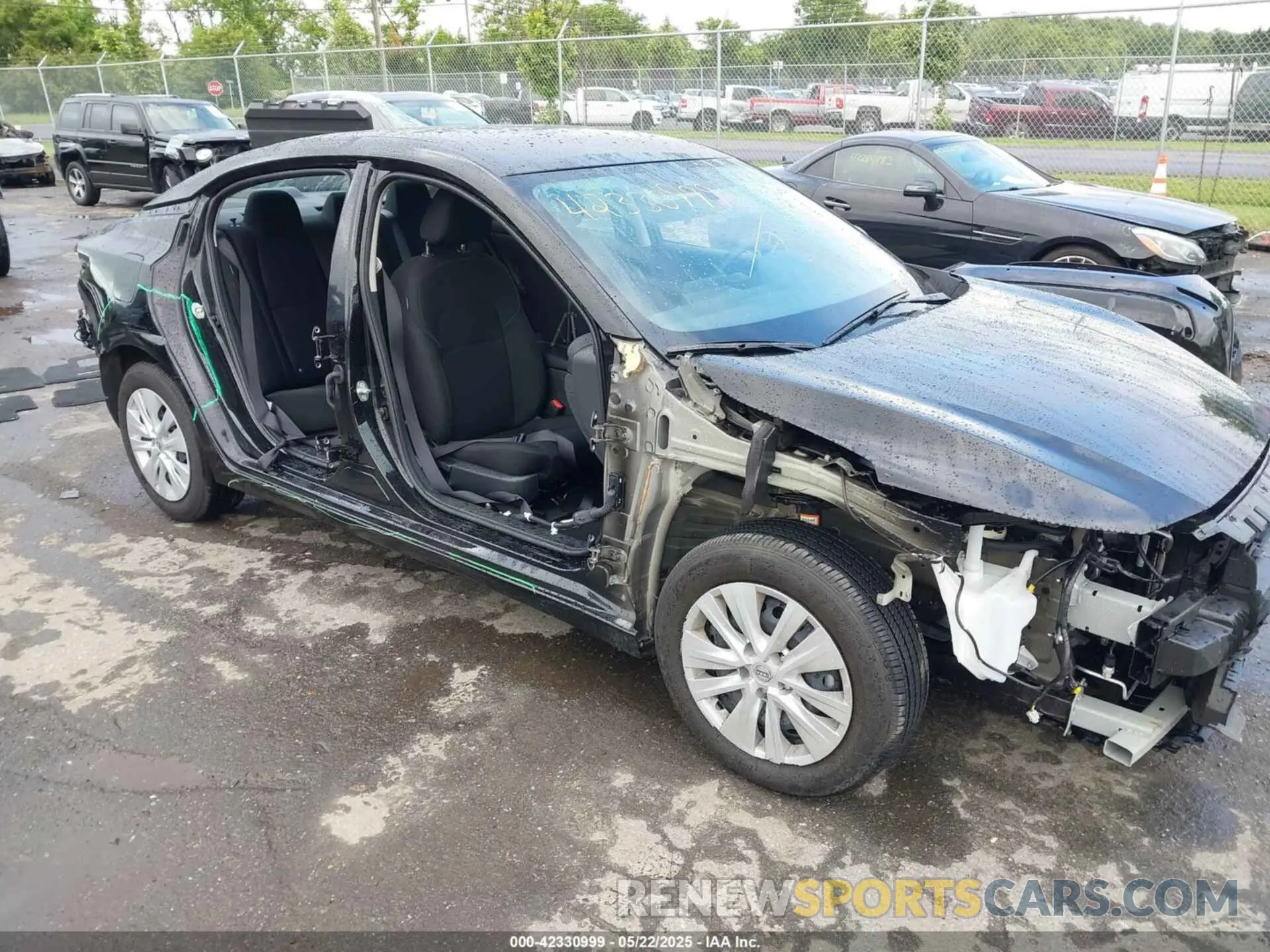 1 Photograph of a damaged car 3N1AB8BV9SY220559 NISSAN SENTRA 2025