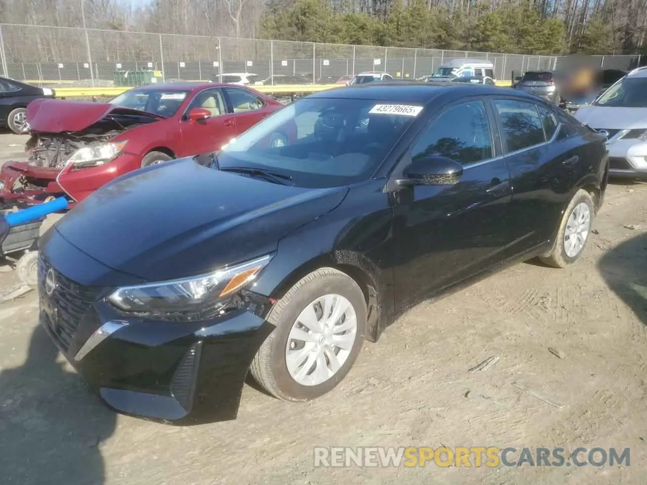 1 Photograph of a damaged car 3N1AB8BV9SY222506 NISSAN SENTRA 2025