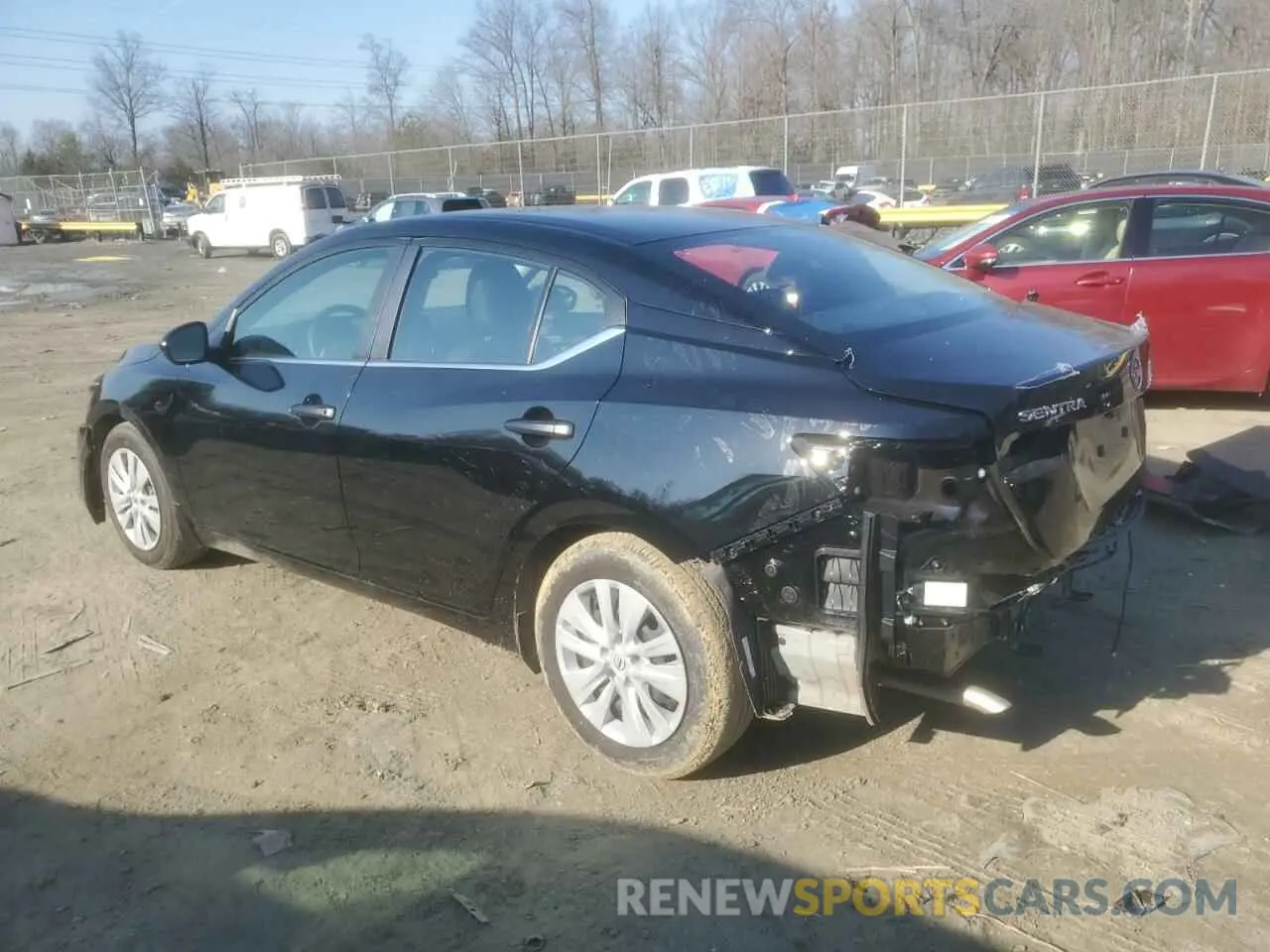 2 Photograph of a damaged car 3N1AB8BV9SY222506 NISSAN SENTRA 2025