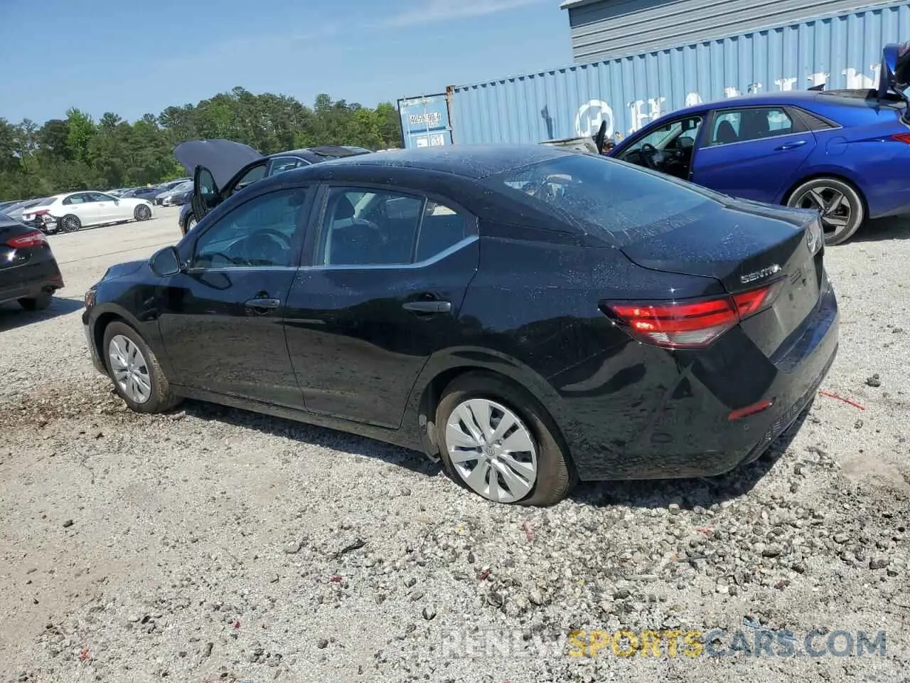 2 Photograph of a damaged car 3N1AB8BV9SY230251 NISSAN SENTRA 2025