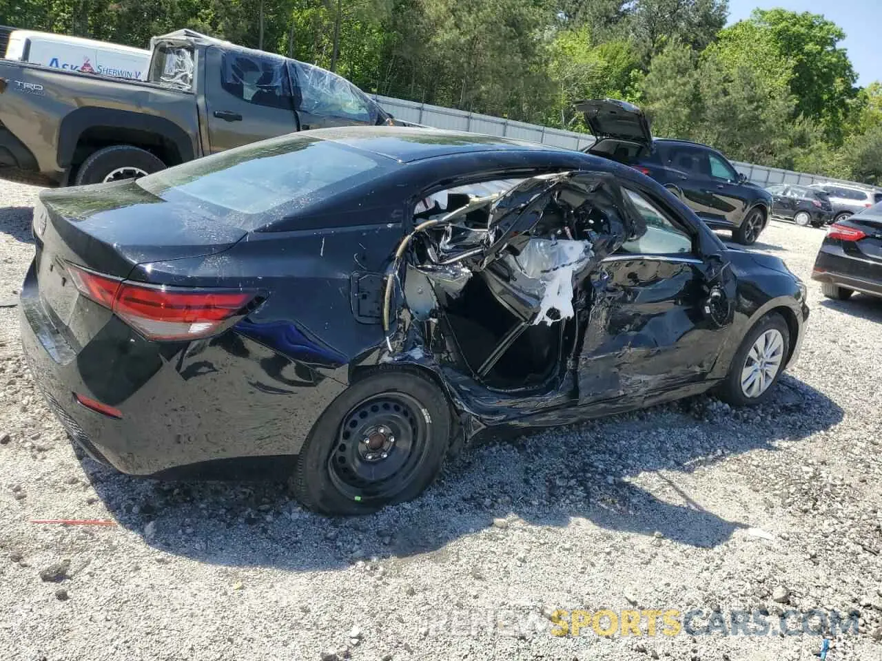 3 Photograph of a damaged car 3N1AB8BV9SY230251 NISSAN SENTRA 2025