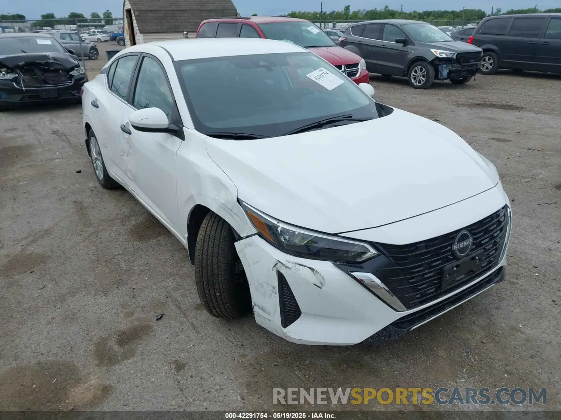 1 Photograph of a damaged car 3N1AB8BV9SY290482 NISSAN SENTRA 2025