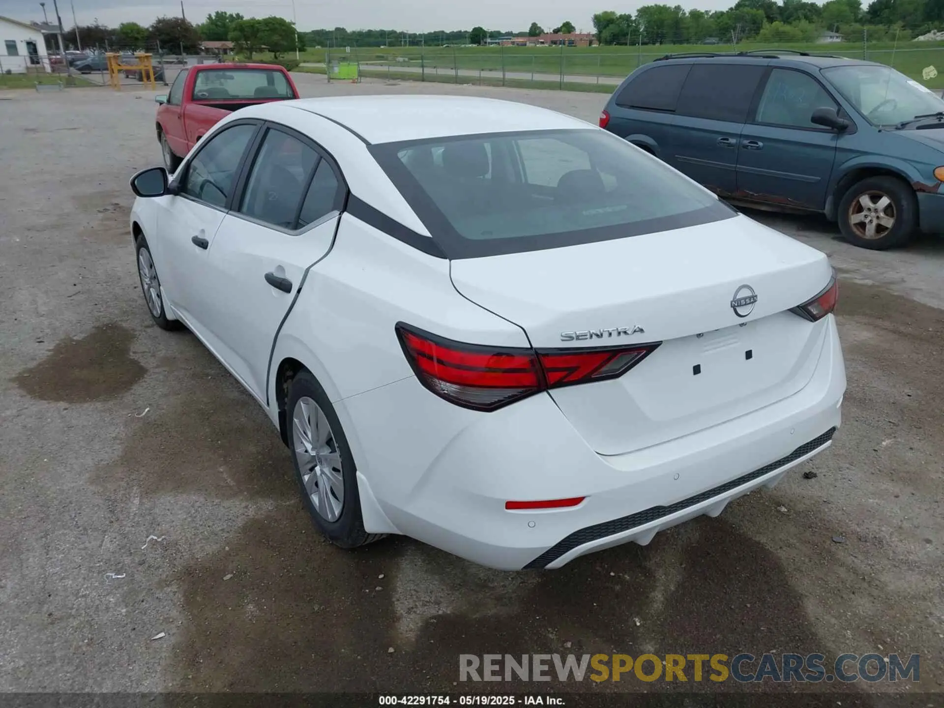 3 Photograph of a damaged car 3N1AB8BV9SY290482 NISSAN SENTRA 2025