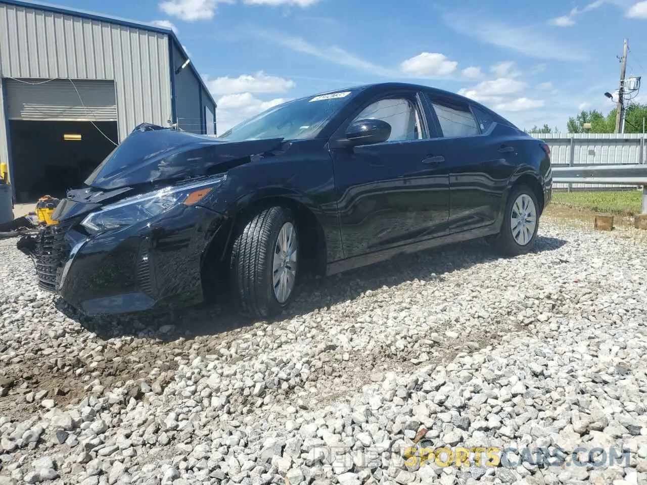 1 Photograph of a damaged car 3N1AB8BV9SY291602 NISSAN SENTRA 2025