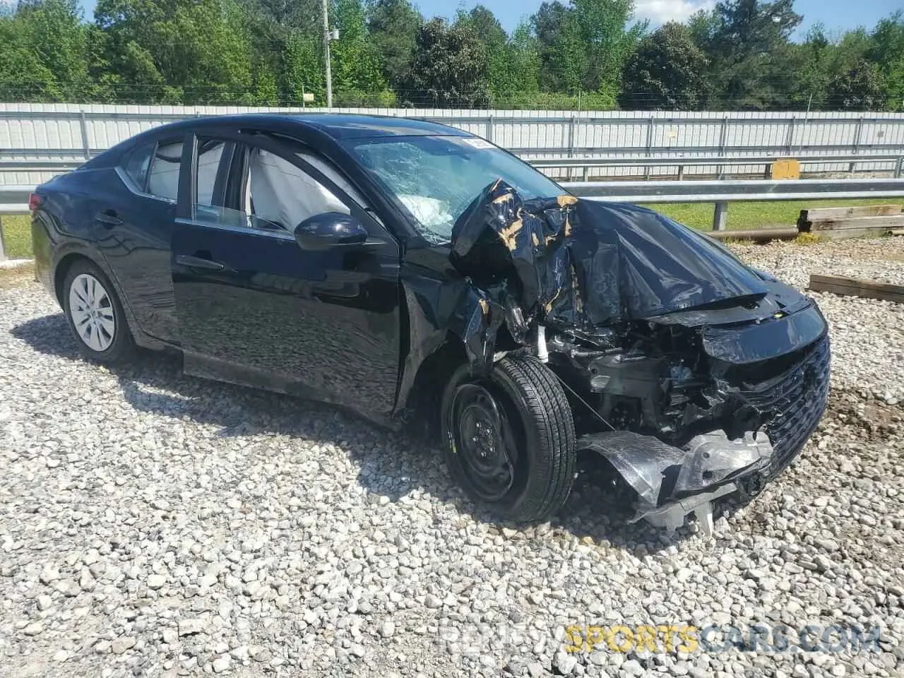 4 Photograph of a damaged car 3N1AB8BV9SY291602 NISSAN SENTRA 2025