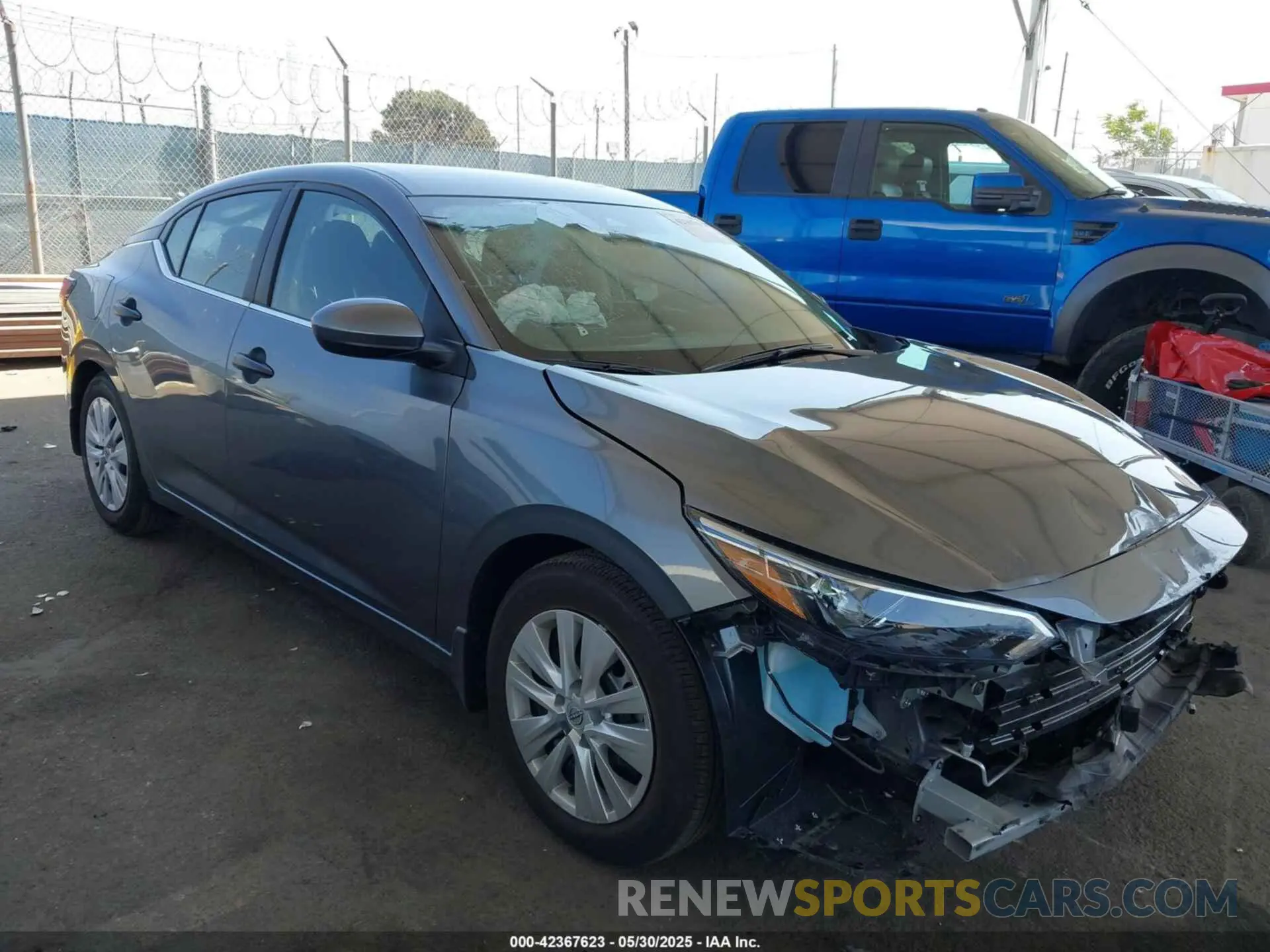 1 Photograph of a damaged car 3N1AB8BV9SY308821 NISSAN SENTRA 2025