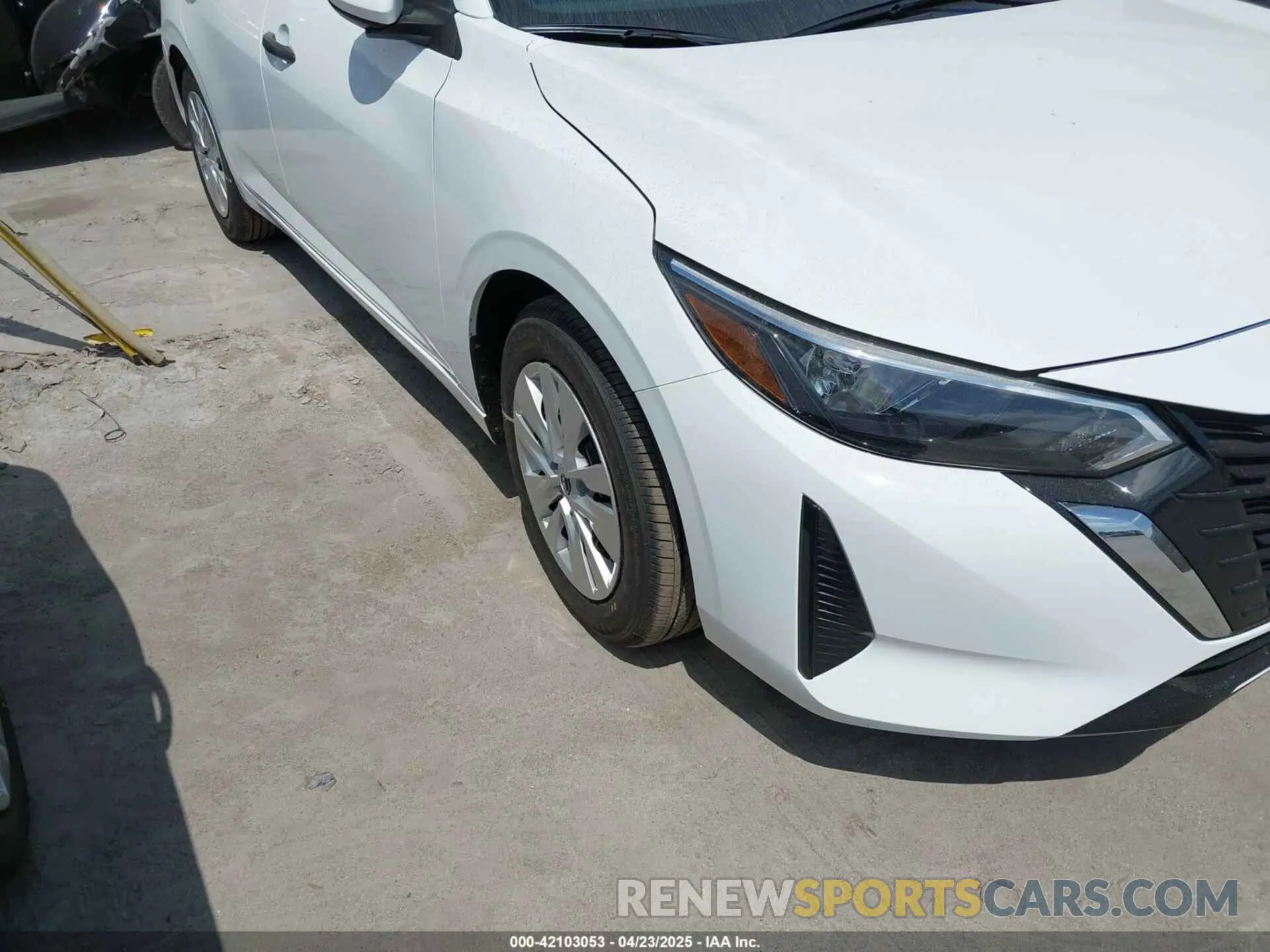 1 Photograph of a damaged car 3N1AB8BV9SY317342 NISSAN SENTRA 2025