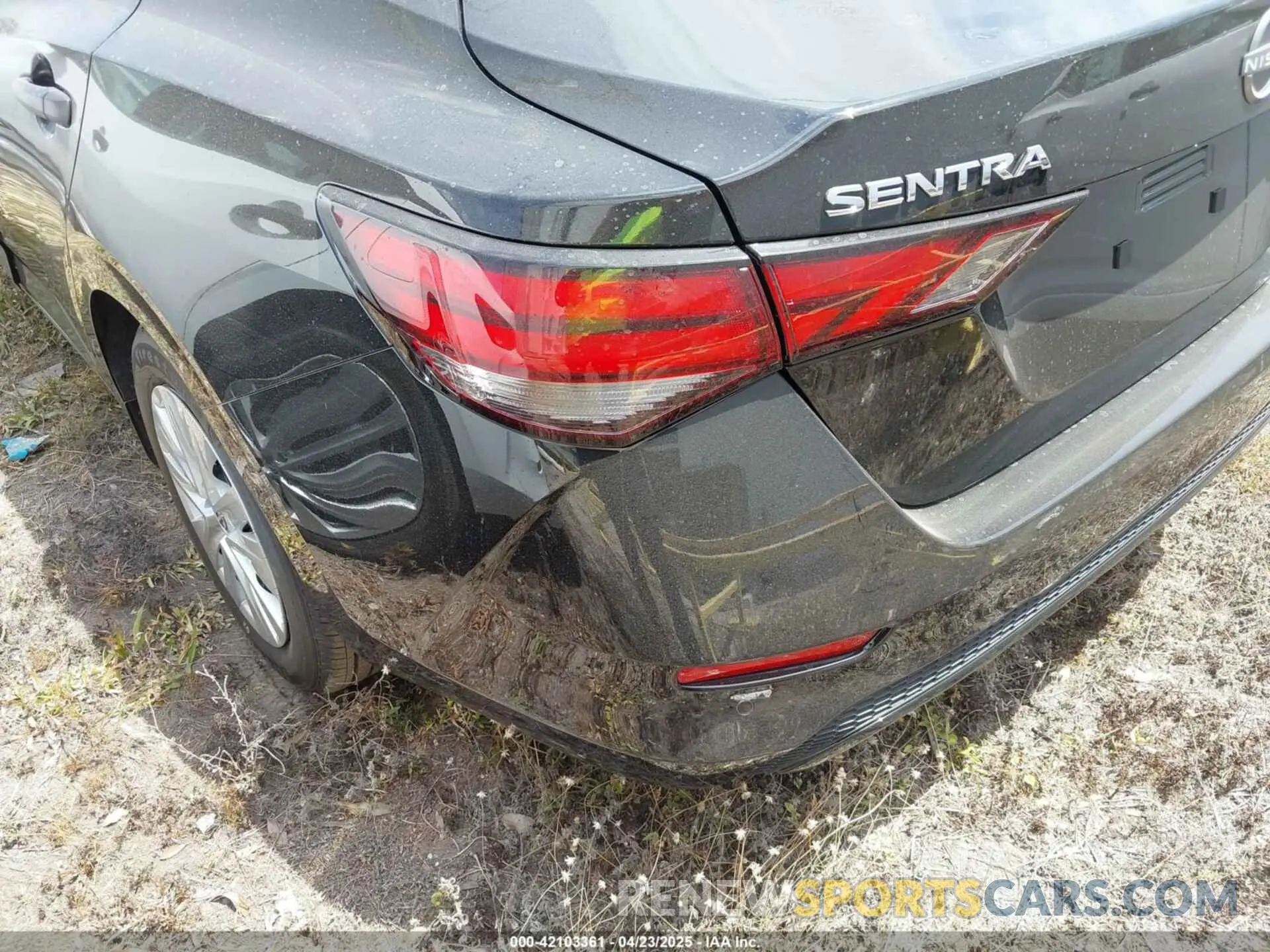 3 Photograph of a damaged car 3N1AB8BV9SY318877 NISSAN SENTRA 2025