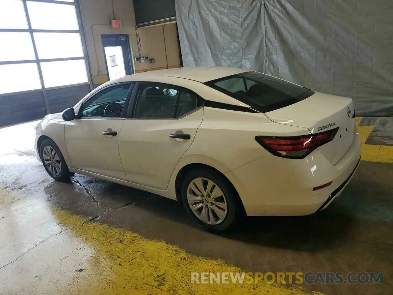 2 Photograph of a damaged car 3N1AB8BVXSY226340 NISSAN SENTRA 2025