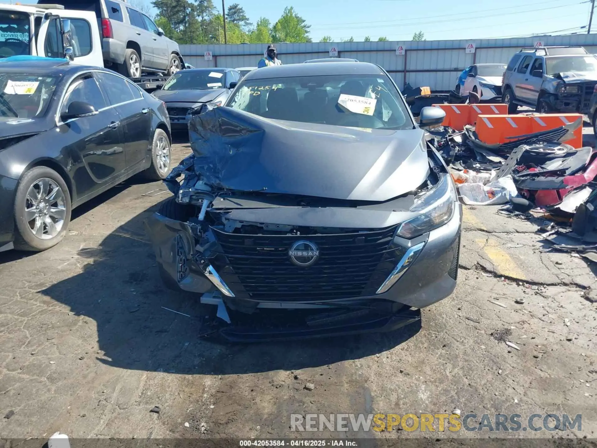 12 Photograph of a damaged car 3N1AB8BVXSY230341 NISSAN SENTRA 2025