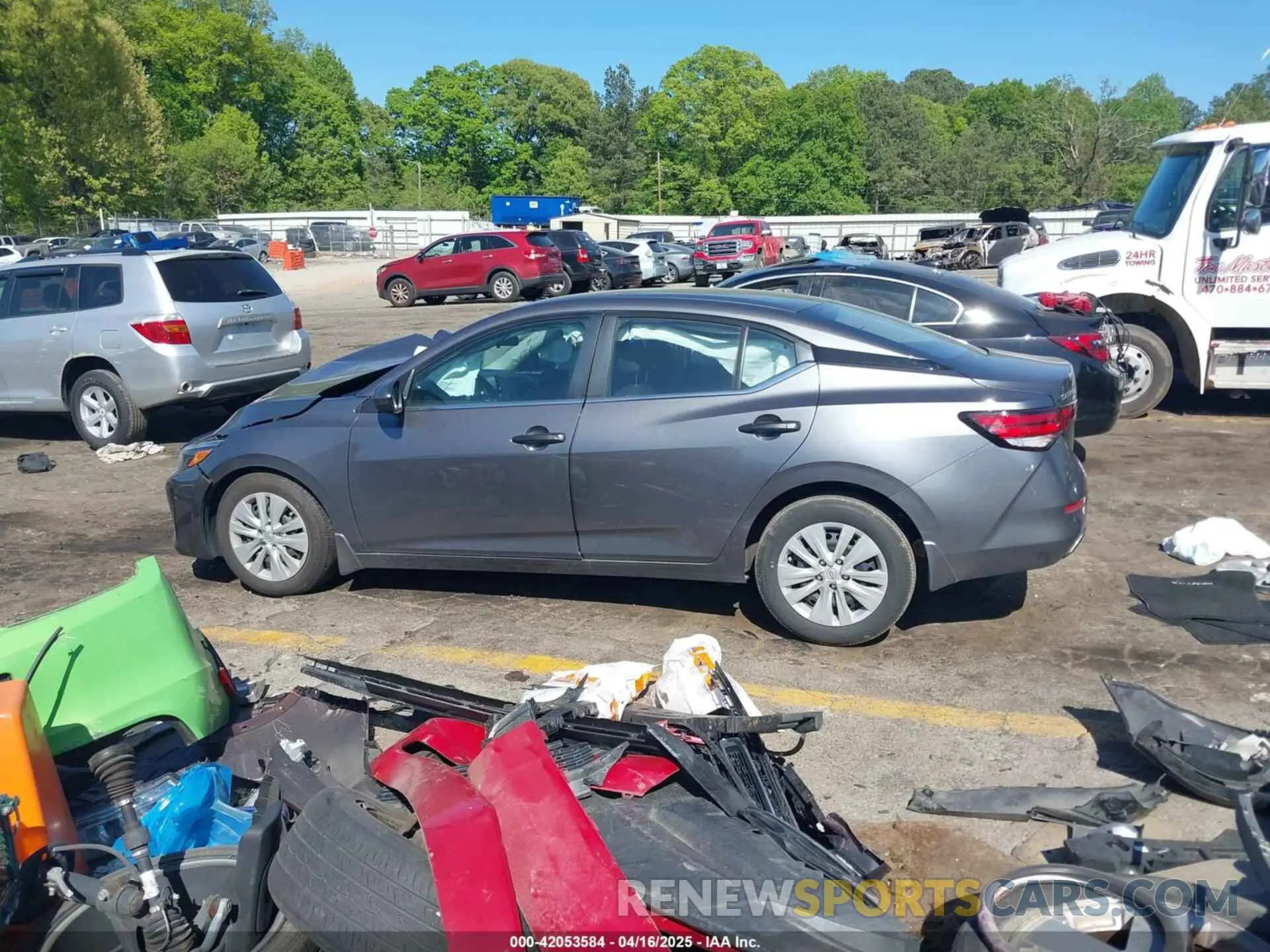 14 Photograph of a damaged car 3N1AB8BVXSY230341 NISSAN SENTRA 2025