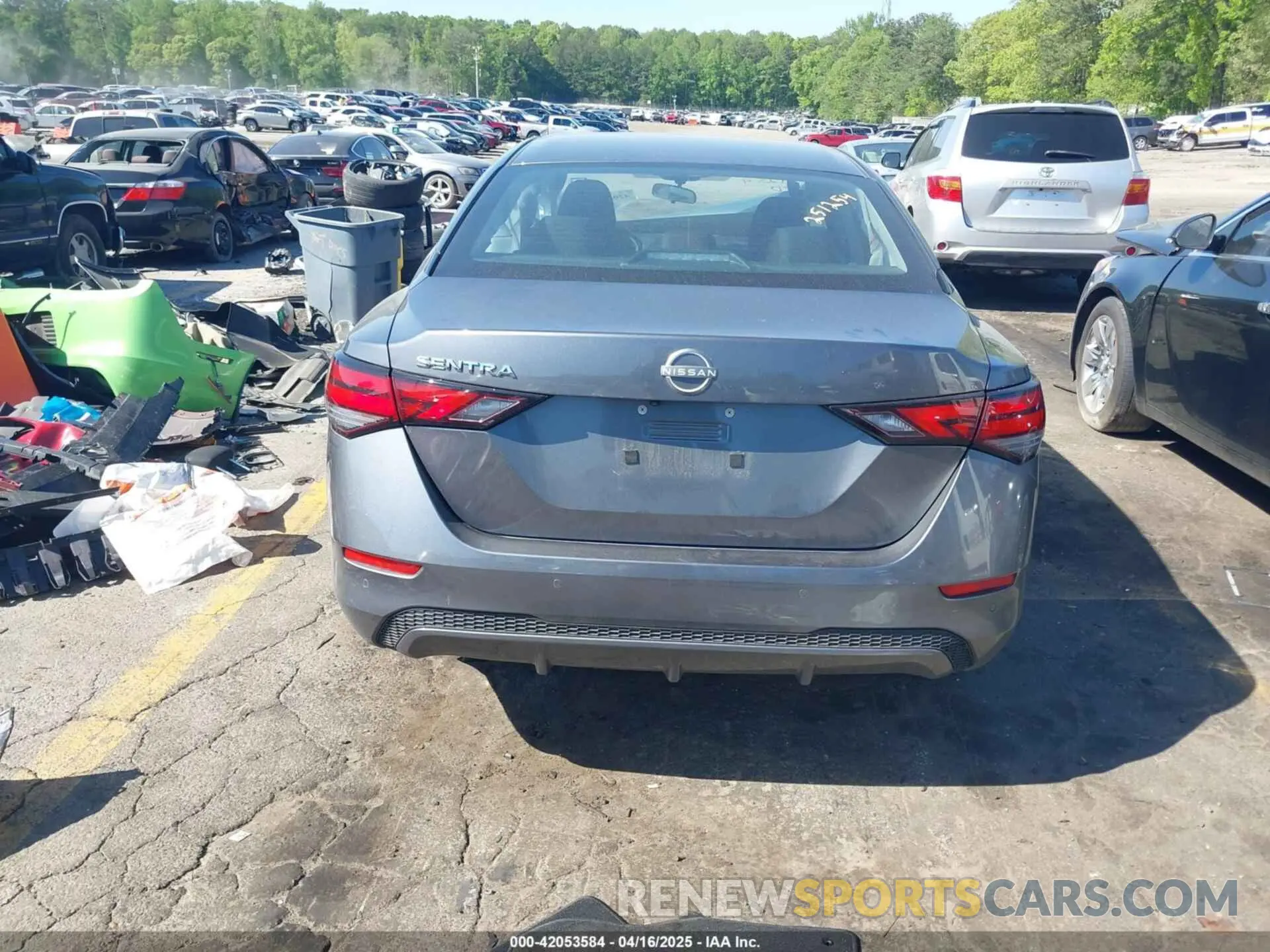 16 Photograph of a damaged car 3N1AB8BVXSY230341 NISSAN SENTRA 2025
