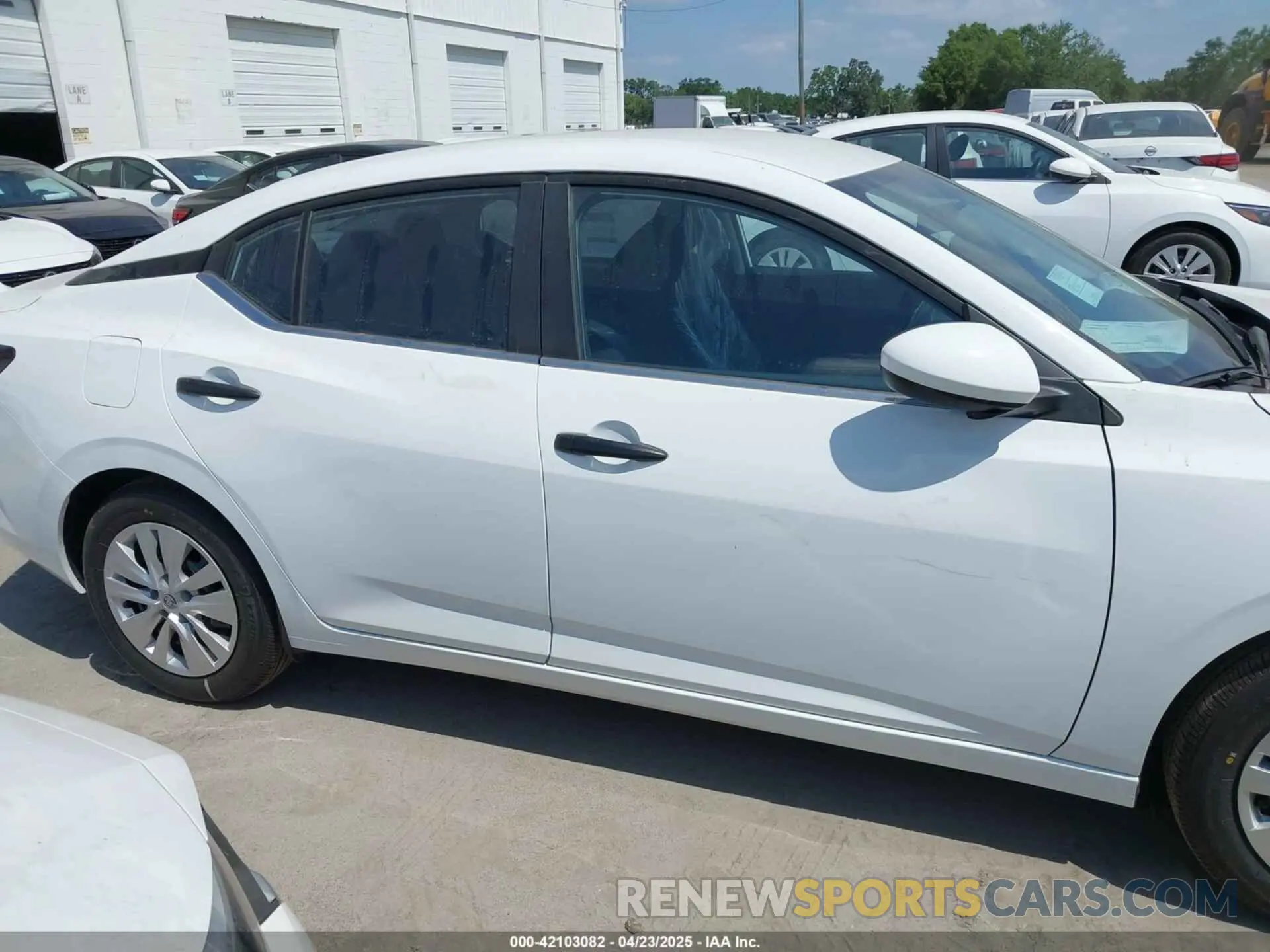 13 Photograph of a damaged car 3N1AB8BVXSY317737 NISSAN SENTRA 2025