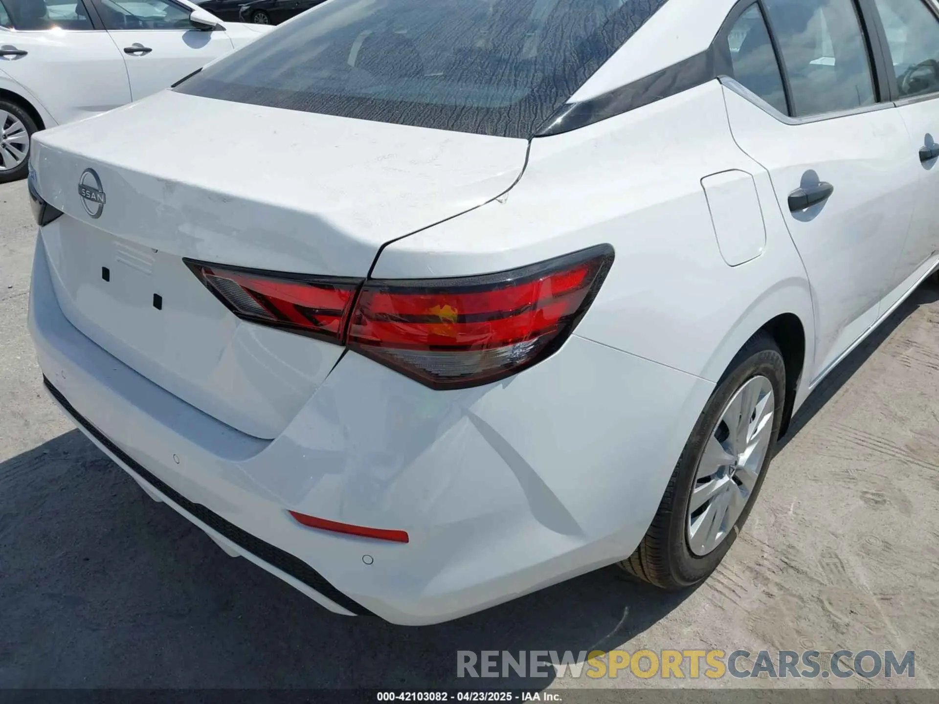 4 Photograph of a damaged car 3N1AB8BVXSY317737 NISSAN SENTRA 2025