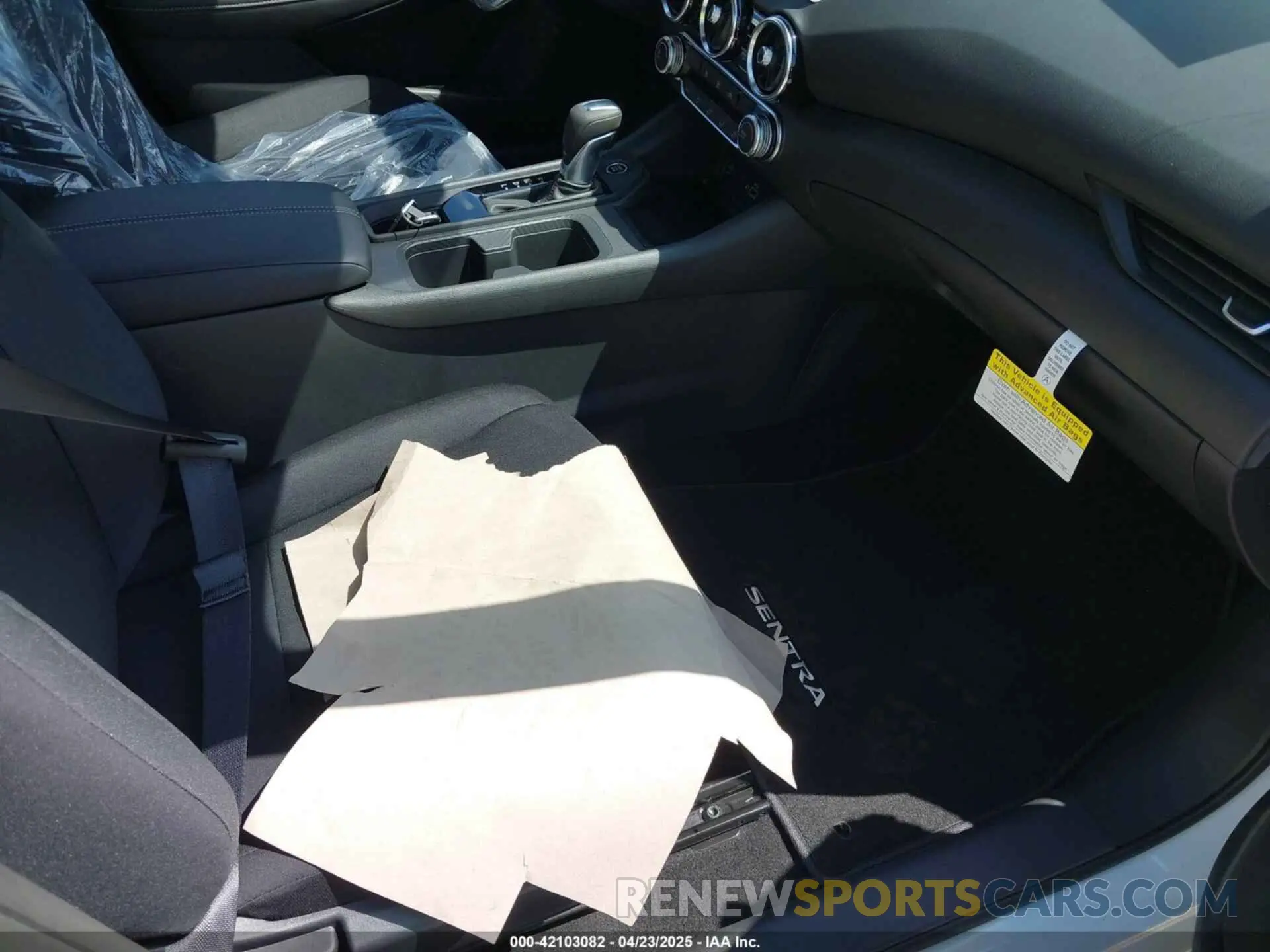 5 Photograph of a damaged car 3N1AB8BVXSY317737 NISSAN SENTRA 2025