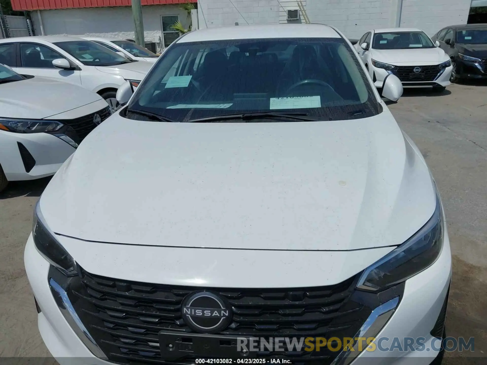 6 Photograph of a damaged car 3N1AB8BVXSY317737 NISSAN SENTRA 2025