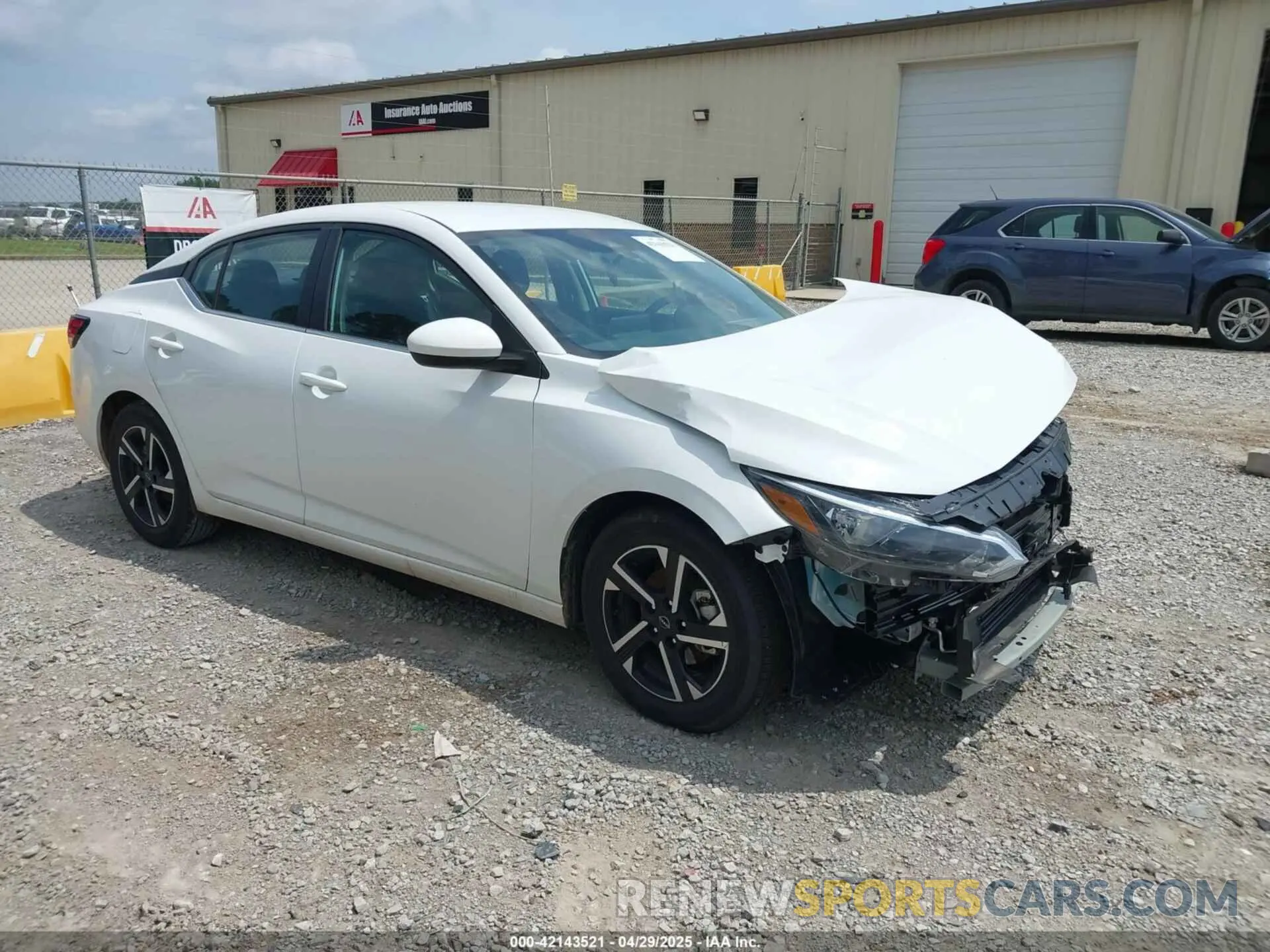 1 Photograph of a damaged car 3N1AB8CV0SY208878 NISSAN SENTRA 2025