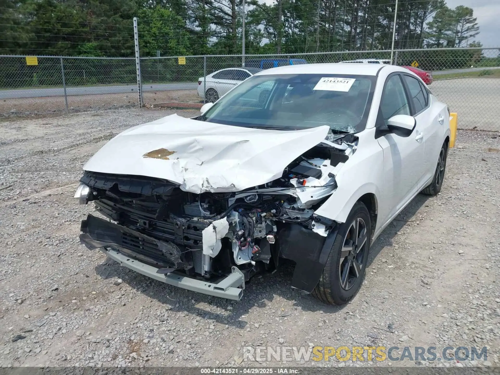 6 Photograph of a damaged car 3N1AB8CV0SY208878 NISSAN SENTRA 2025