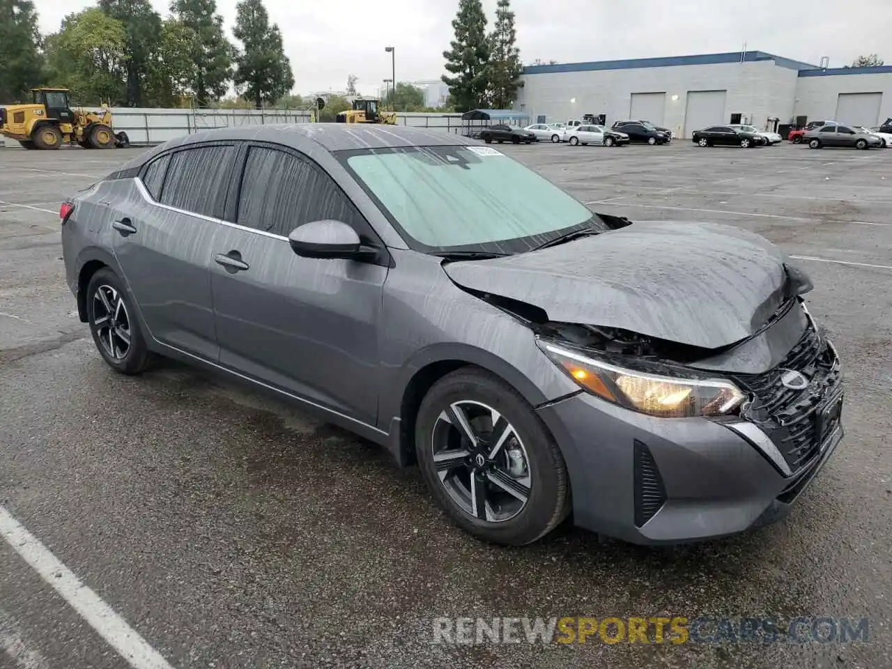 4 Photograph of a damaged car 3N1AB8CV0SY209027 NISSAN SENTRA 2025