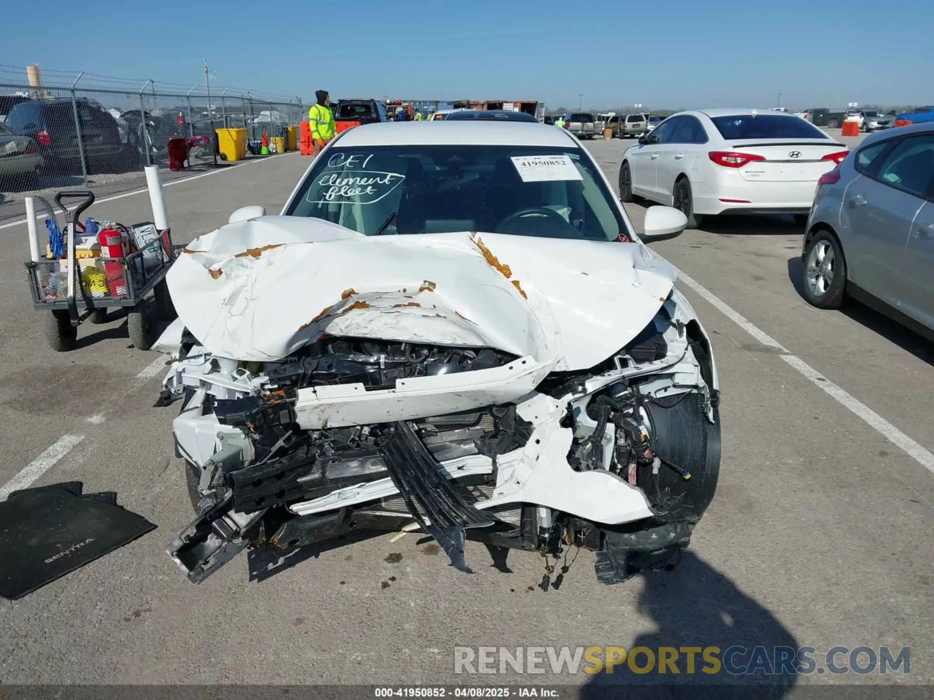 13 Photograph of a damaged car 3N1AB8CV0SY210467 NISSAN SENTRA 2025