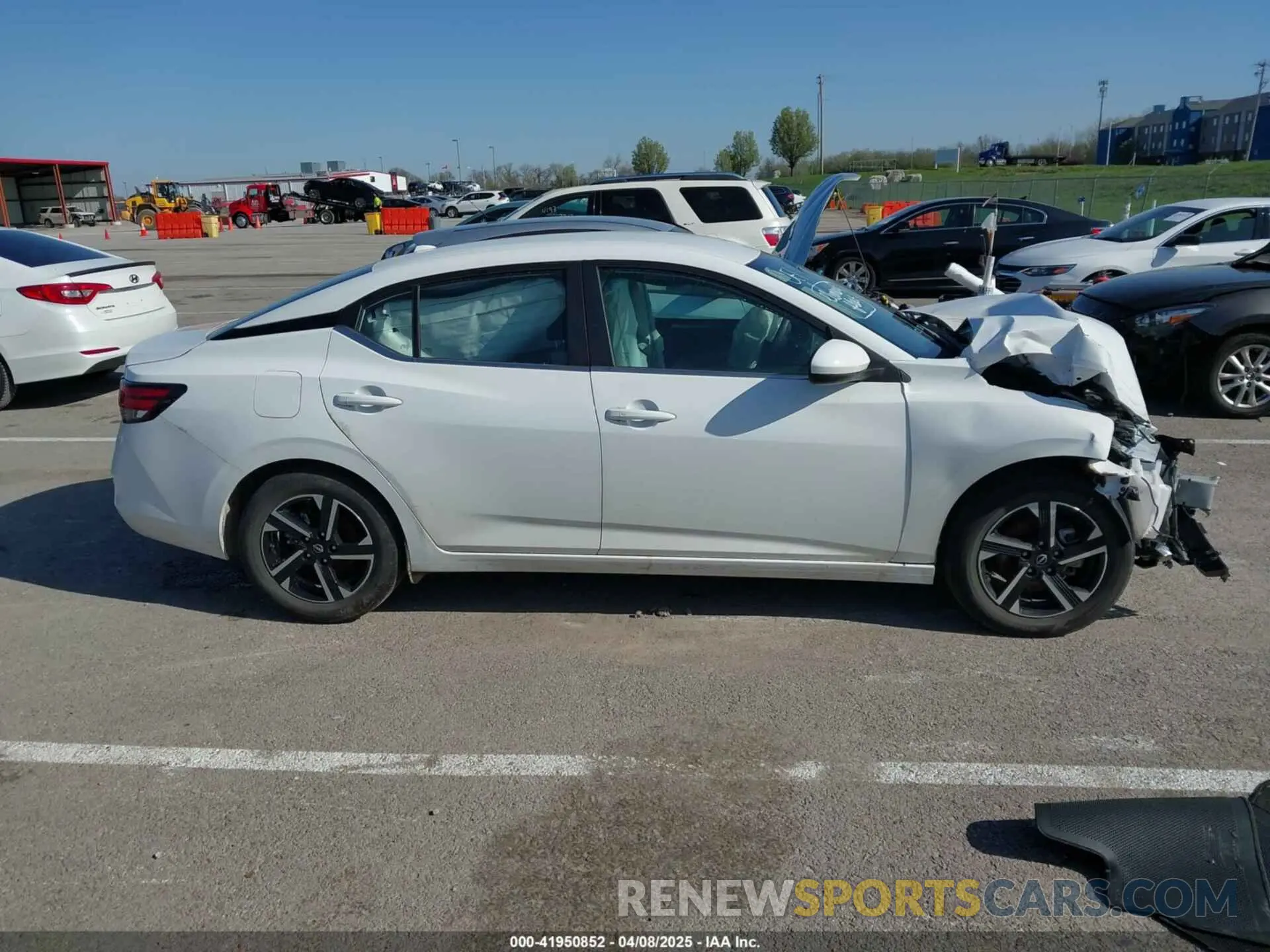 14 Photograph of a damaged car 3N1AB8CV0SY210467 NISSAN SENTRA 2025