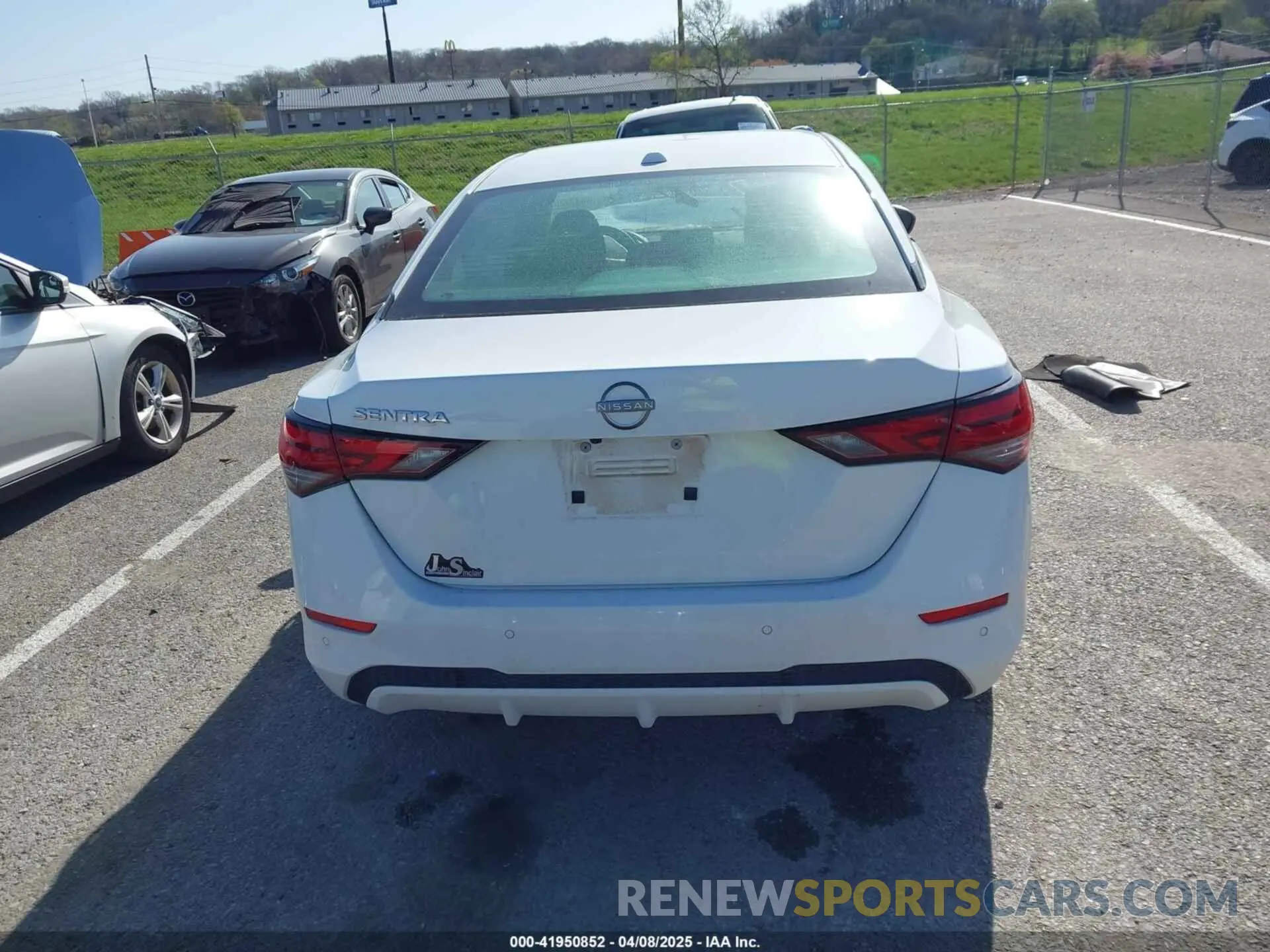 17 Photograph of a damaged car 3N1AB8CV0SY210467 NISSAN SENTRA 2025