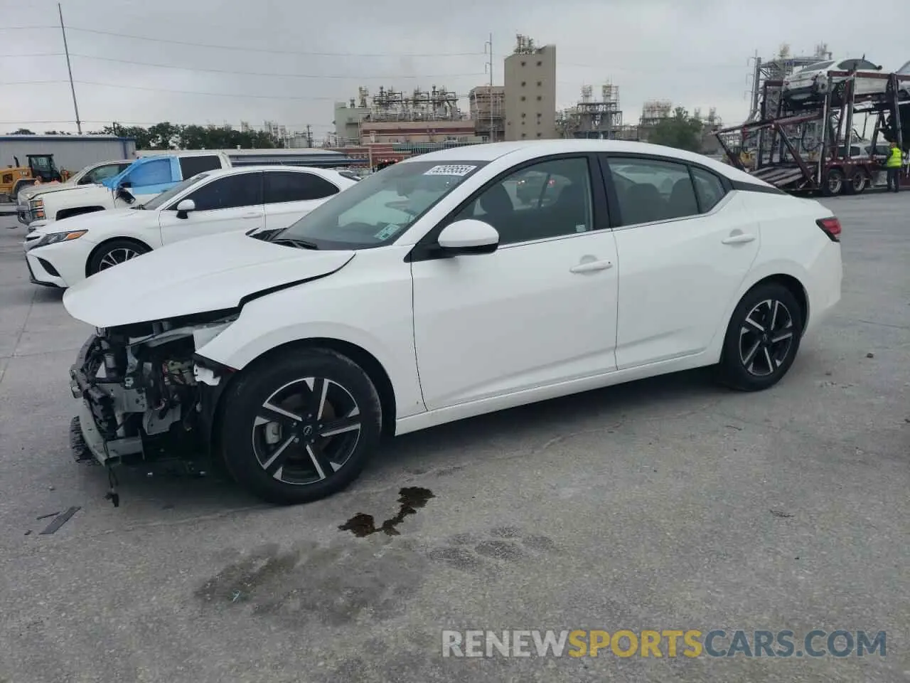 1 Photograph of a damaged car 3N1AB8CV0SY235207 NISSAN SENTRA 2025