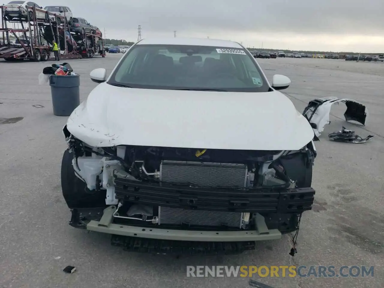 5 Photograph of a damaged car 3N1AB8CV0SY235207 NISSAN SENTRA 2025