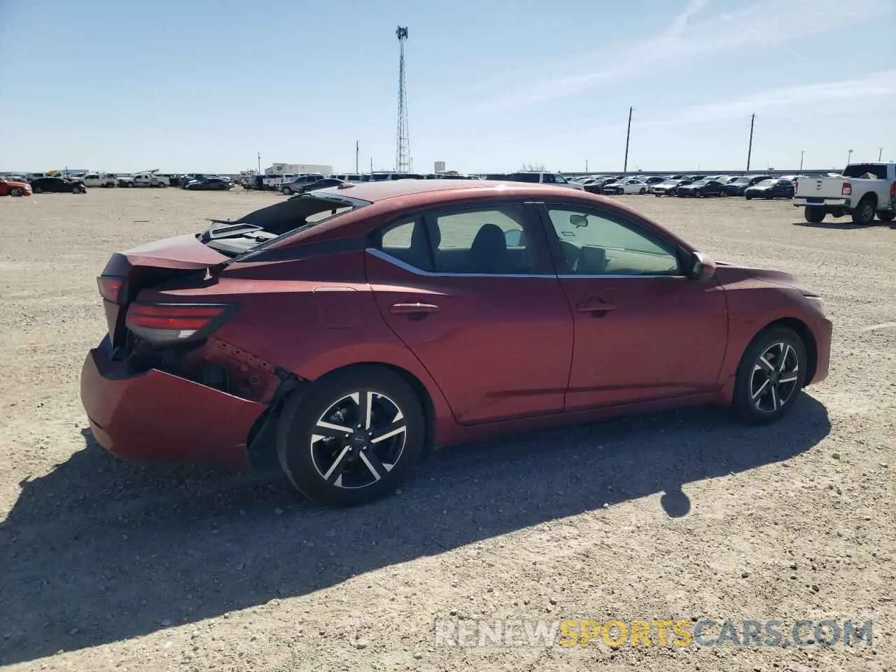 3 Photograph of a damaged car 3N1AB8CV0SY252900 NISSAN SENTRA 2025